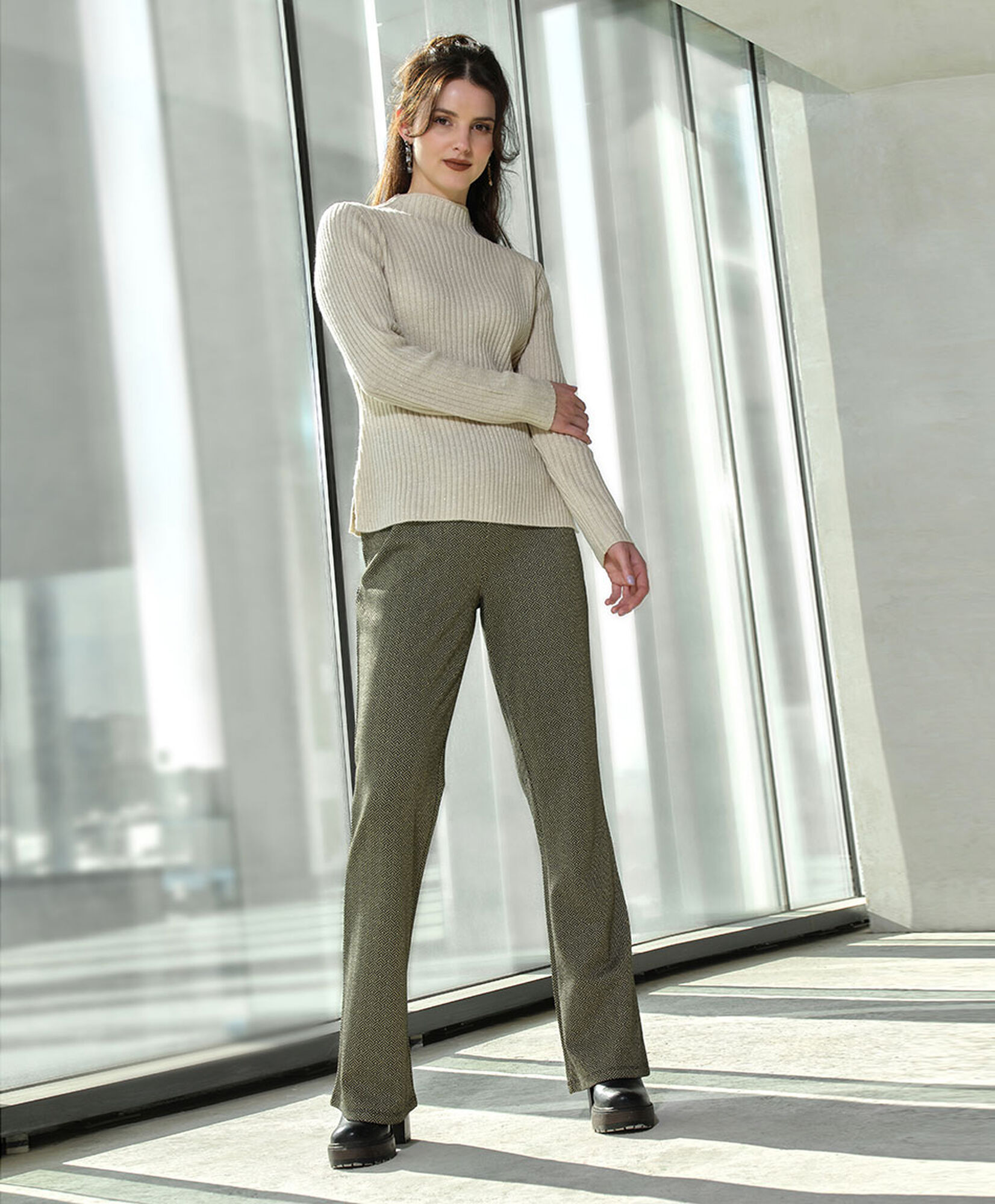 Pantalón mujer estampado Pantalón mujer estampado