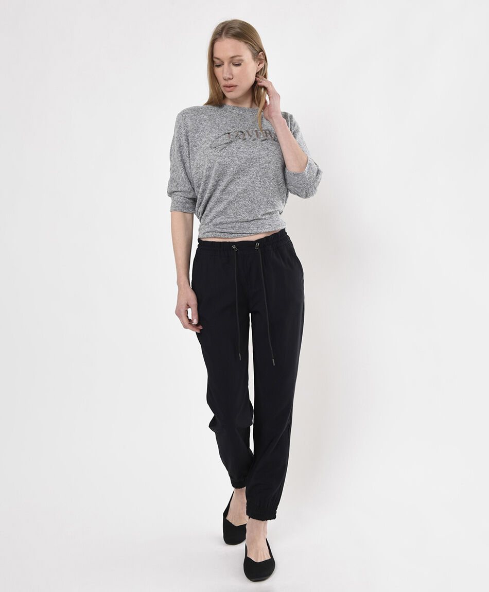 Pantal&oacute;n mujer liso jogger