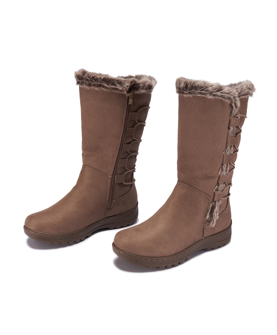 Bota mujer larga el&aacute;sticos