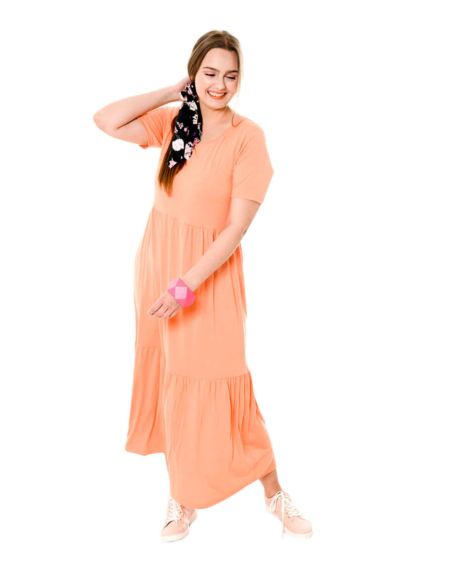 Vestido paneles nar.