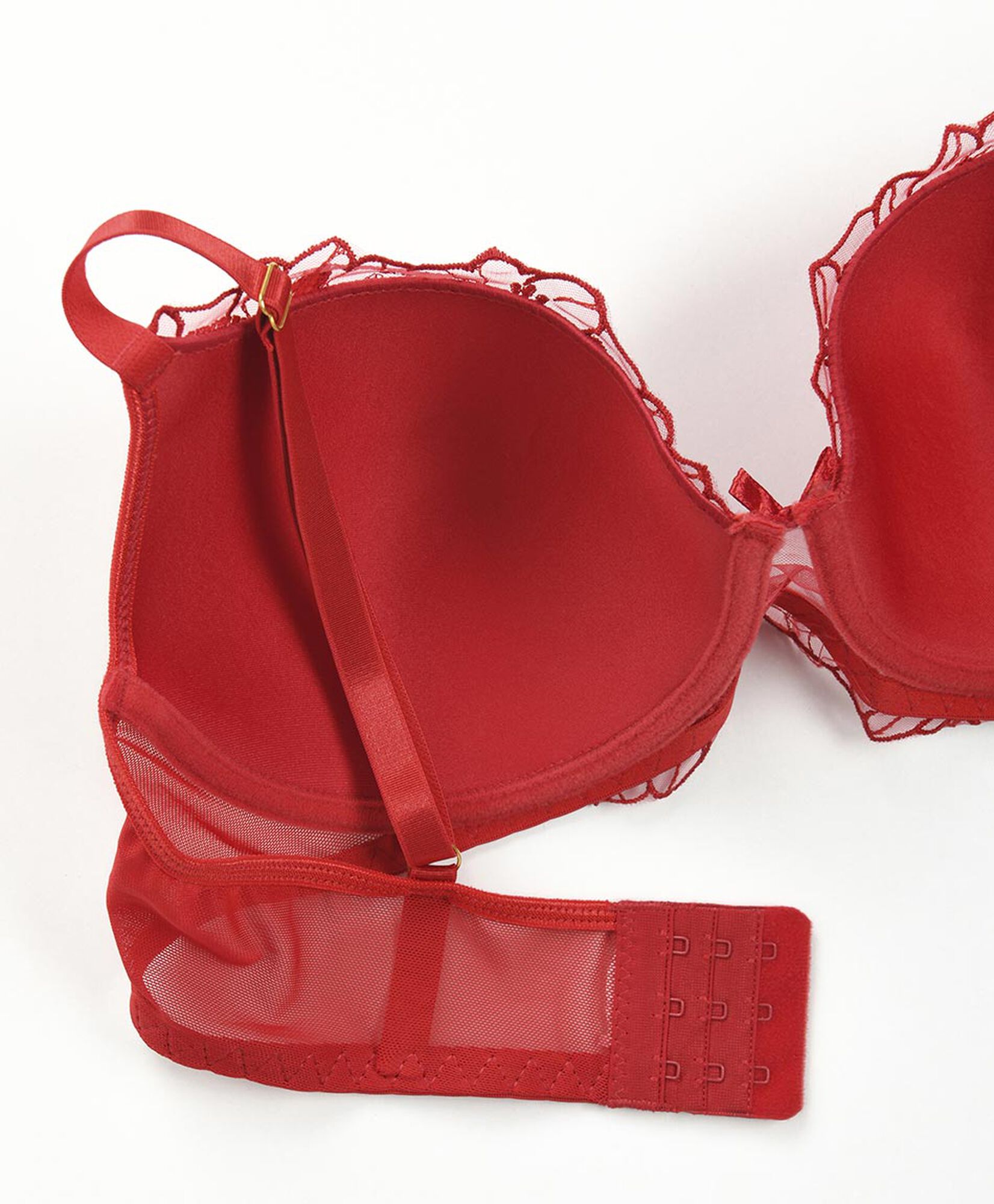 Sostén mujer push up encaje flor Sostén mujer push up encaje flor