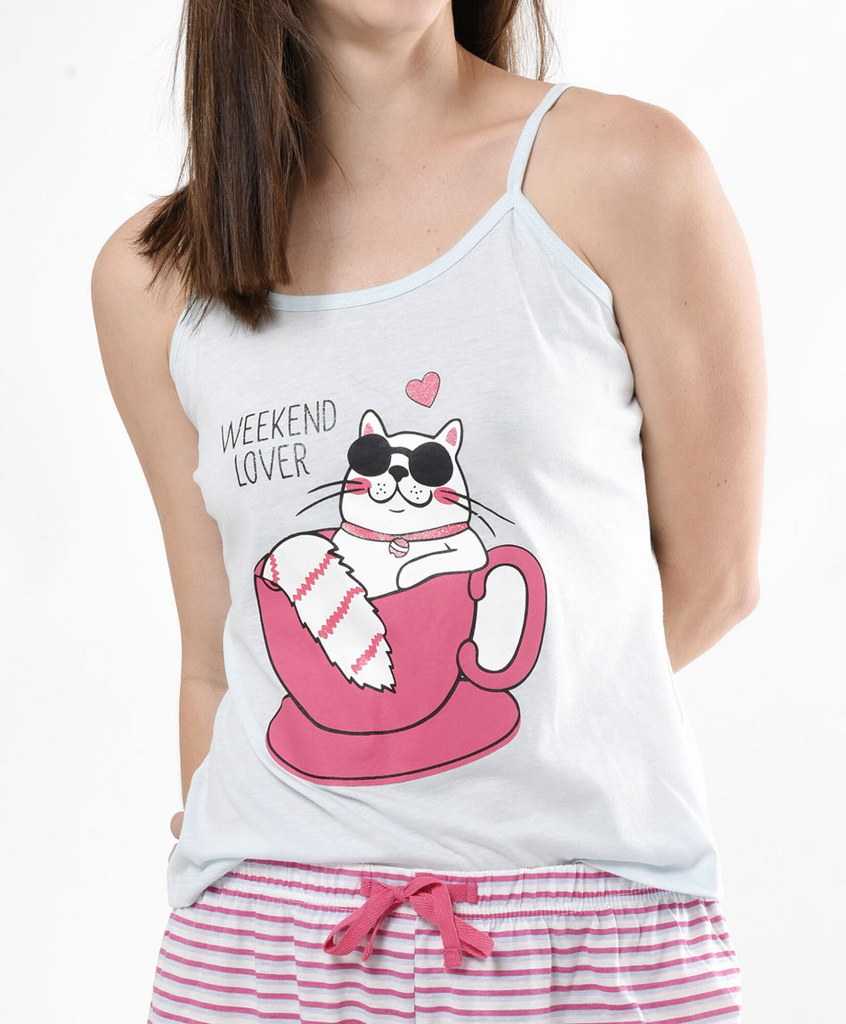Pijama mujer tirantes 2 piezas Pijama mujer tirantes 2 piezas