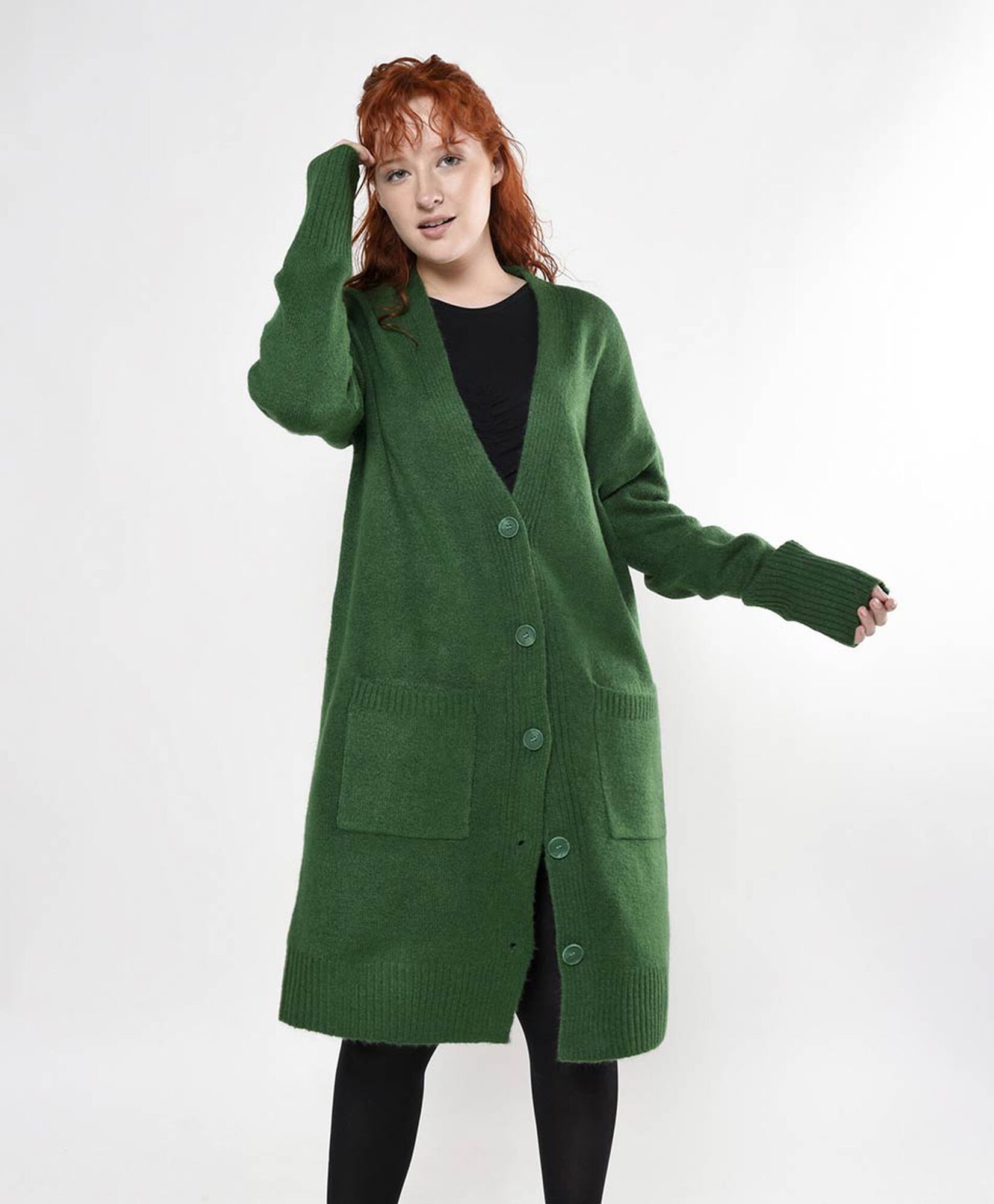 Cardigan mujer extra largo bolsillos Cardigan mujer extra largo bolsillos