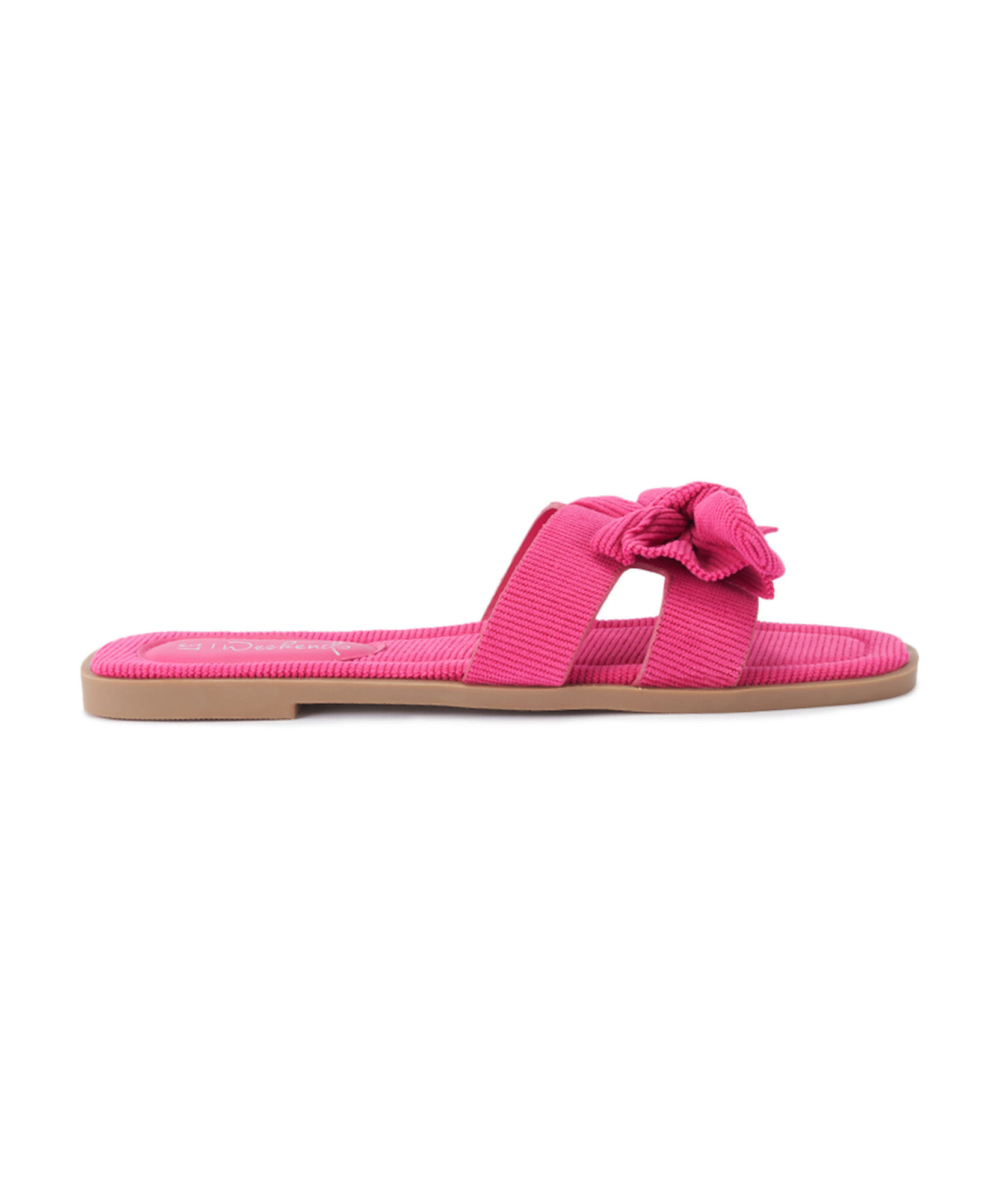 Sandalia mujer plana cinta fucsia Sandalia mujer plana cinta fucsia