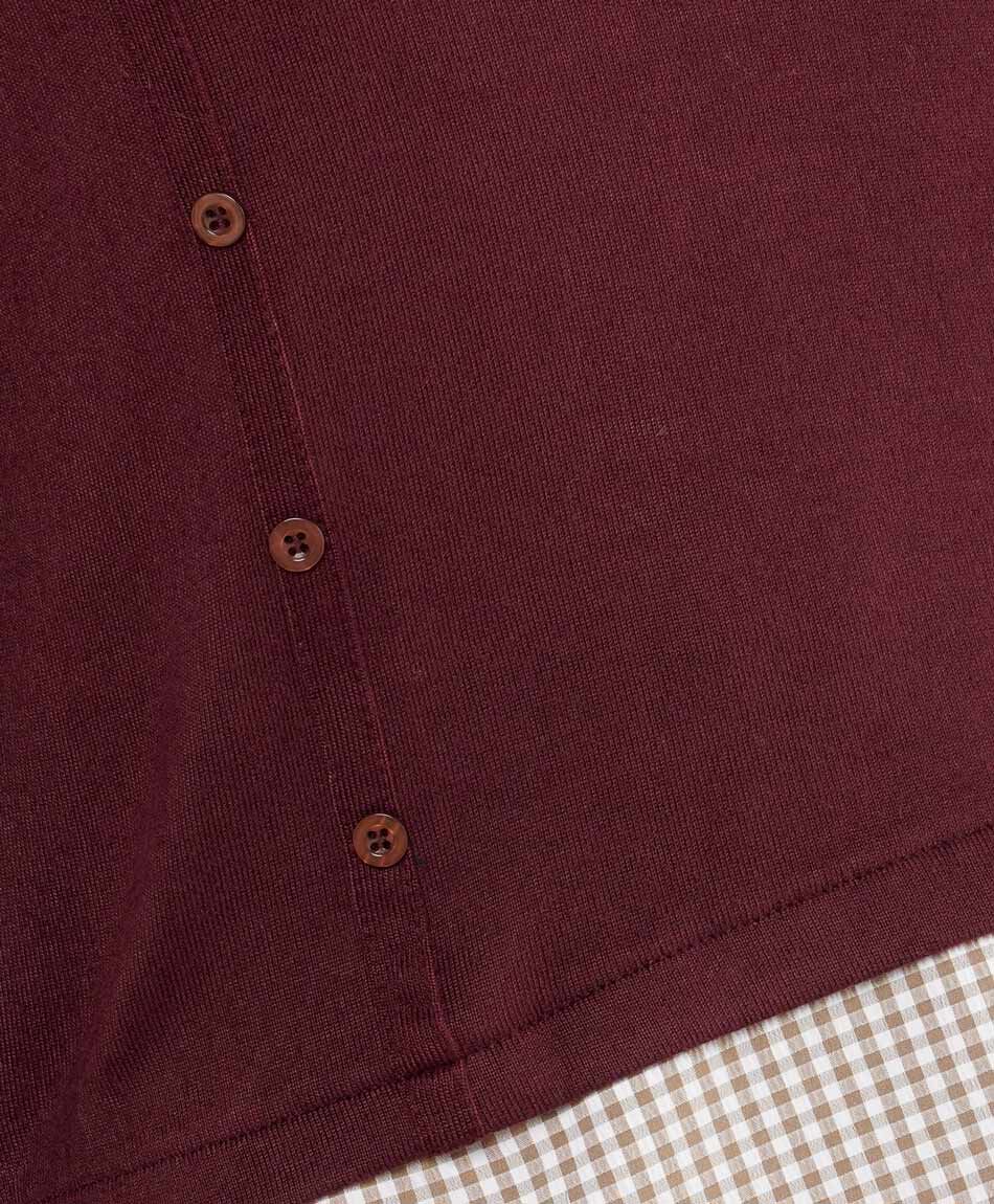 Polera mujer basta cuadros