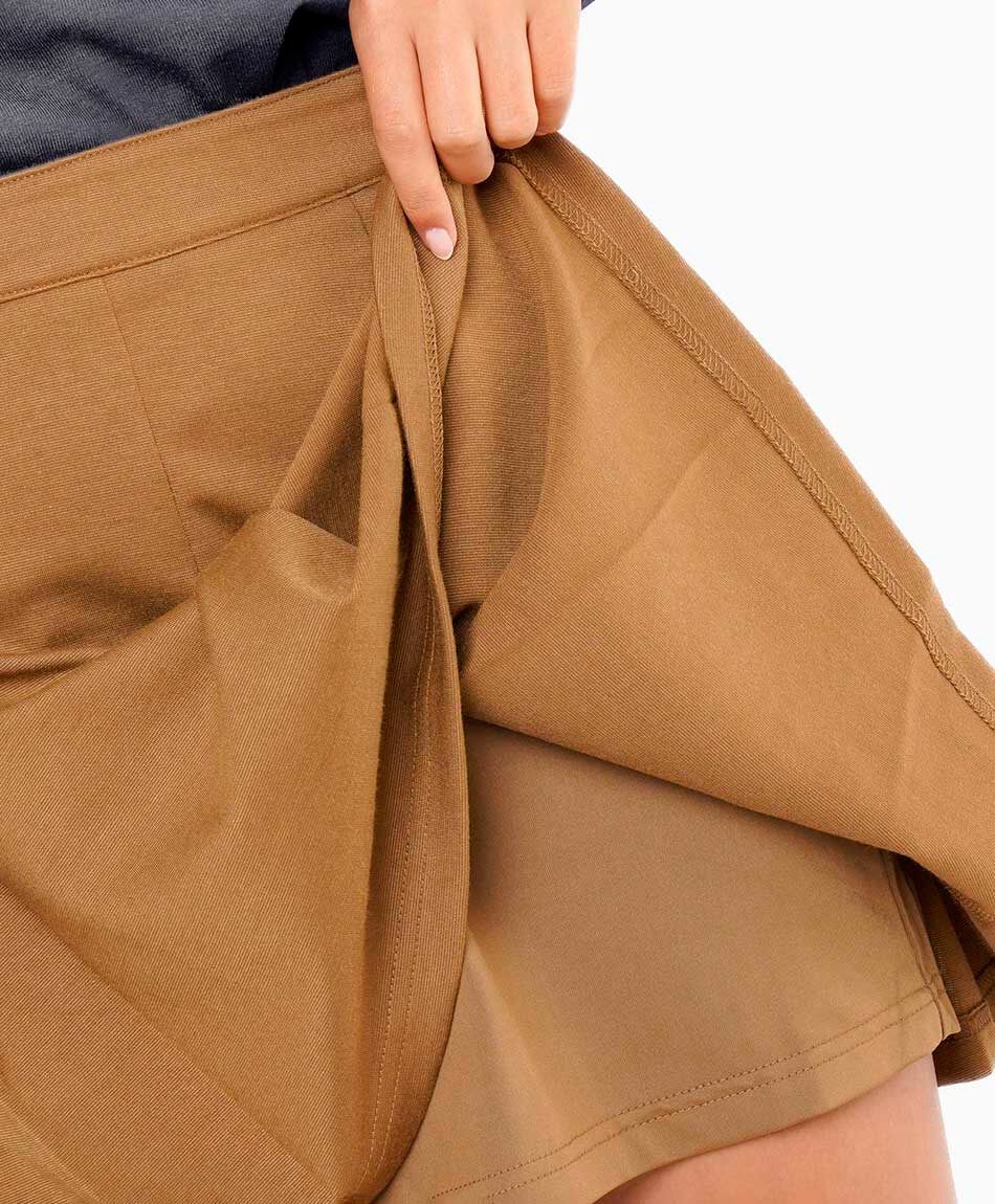 Mini falda mujer pinzas