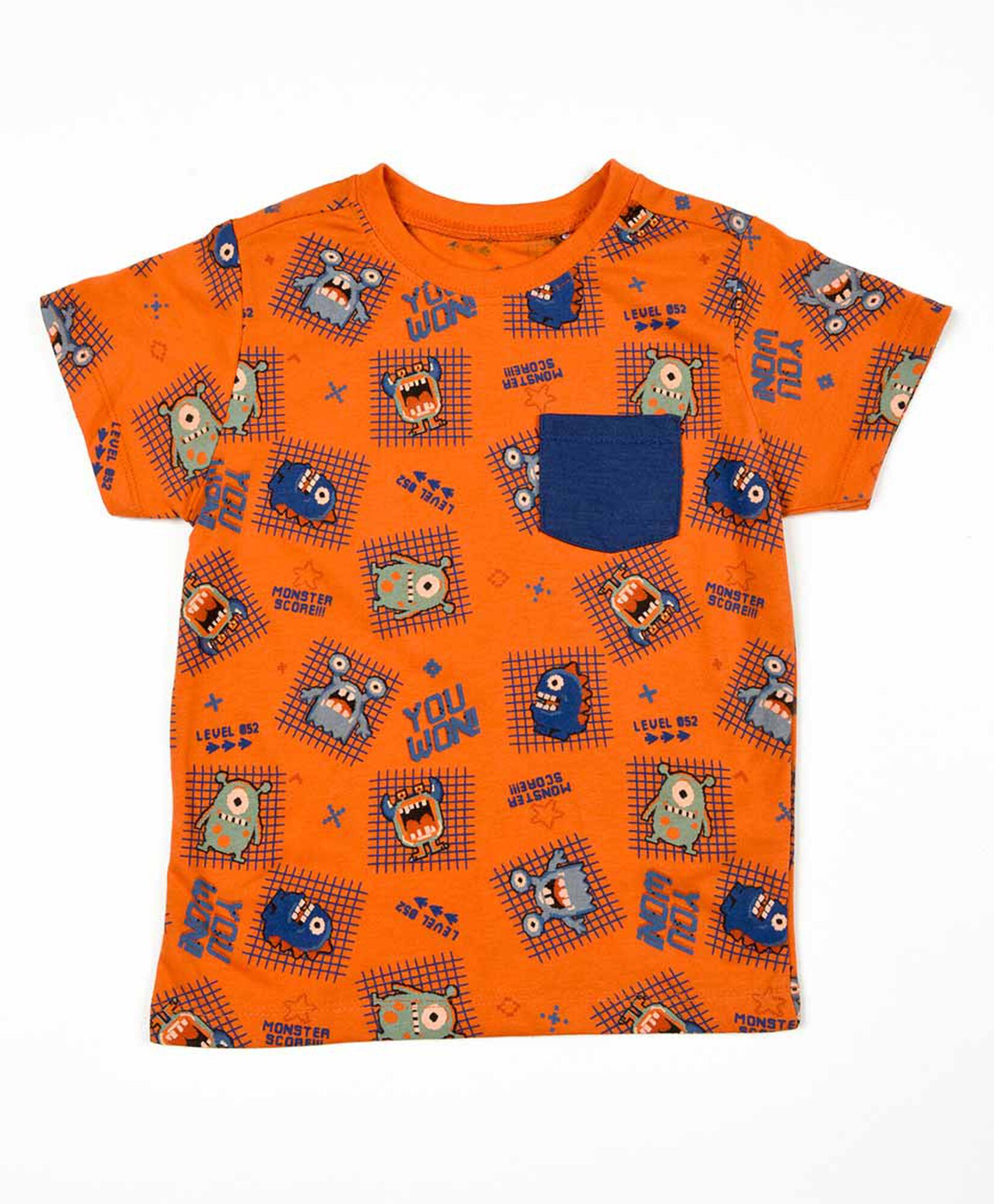 Polera bebé bolsillo monstruos Polera bebé bolsillo monstruos