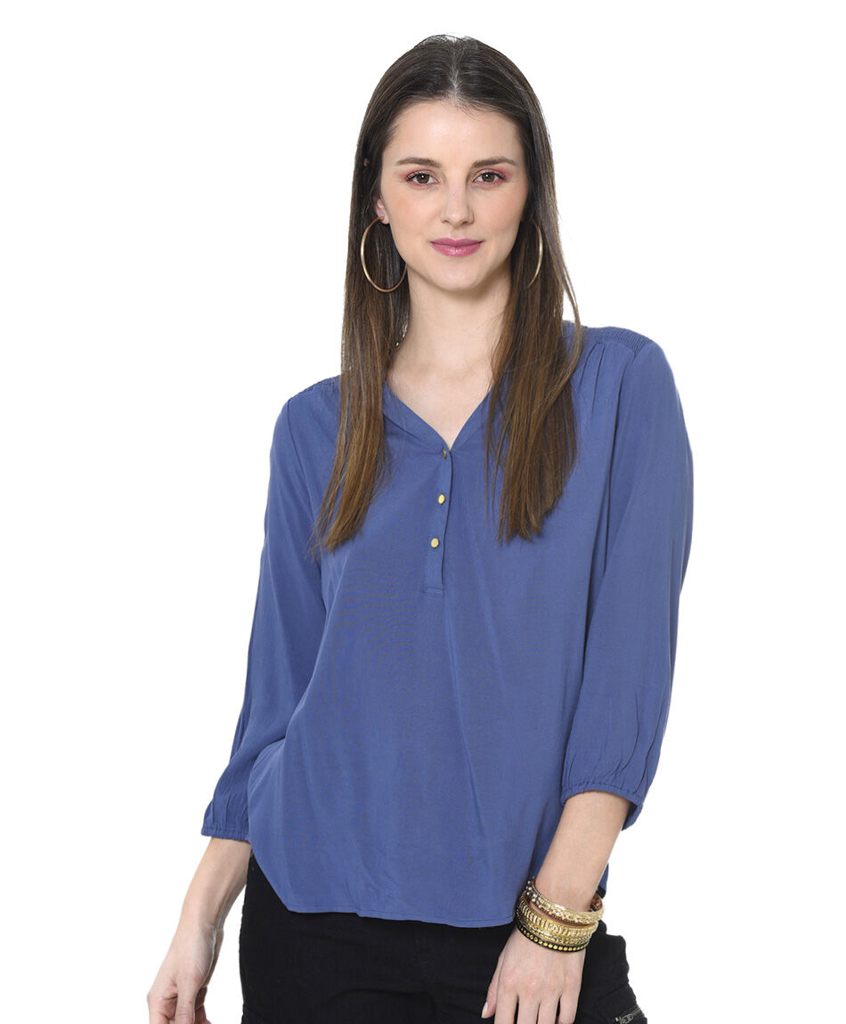 Blusa  frunce