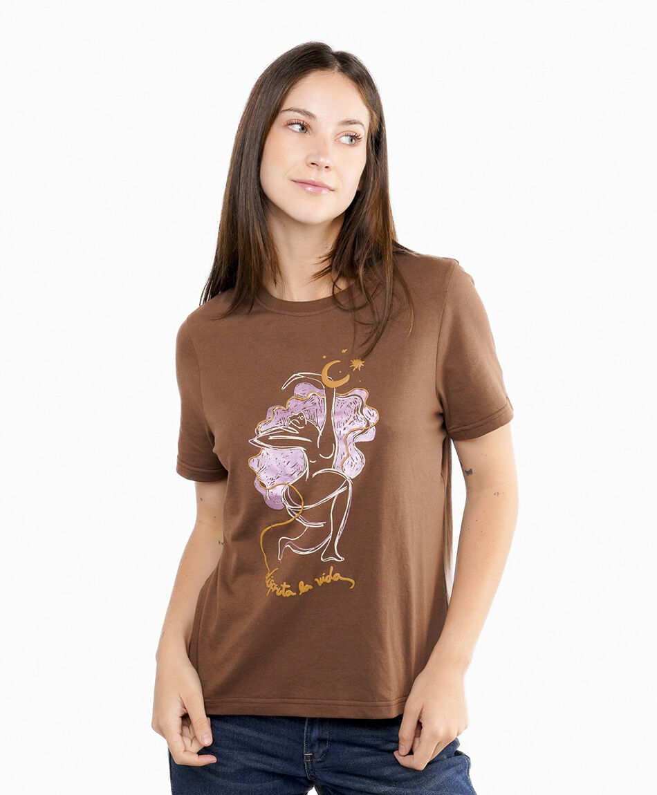 Polera mujer danza de luna