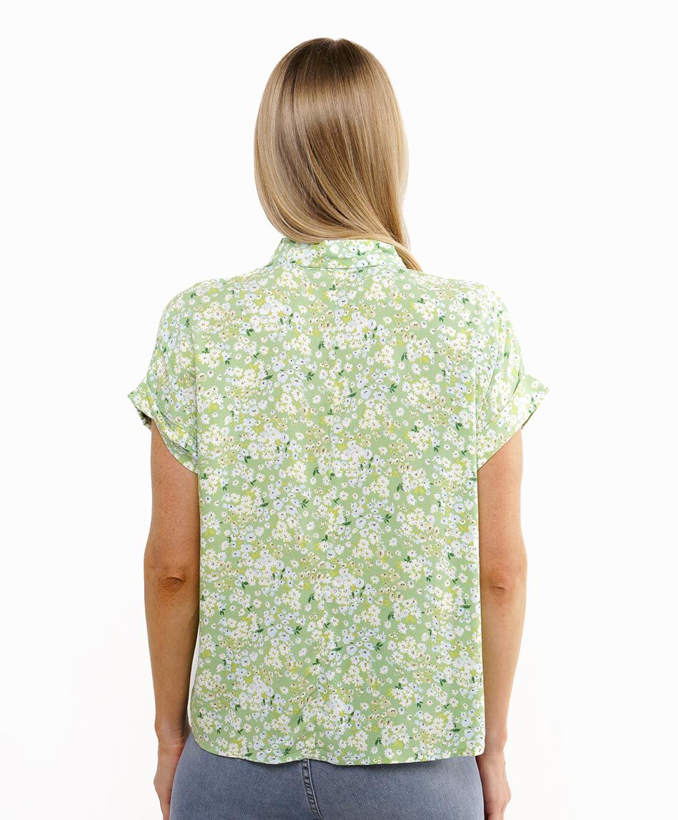 Blusa mujer dise&ntilde;o florcitas
