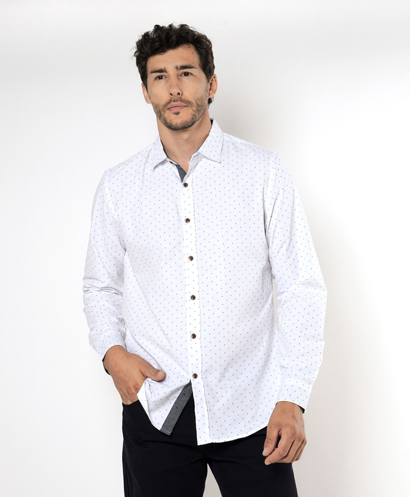 Camisa hombre bicolor Camisa hombre bicolor