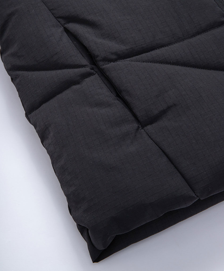 Parka ni&ntilde;o sin mangas negro noche