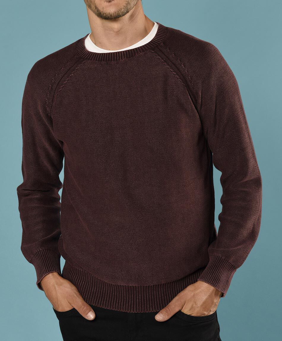 Sweater cuello redondo