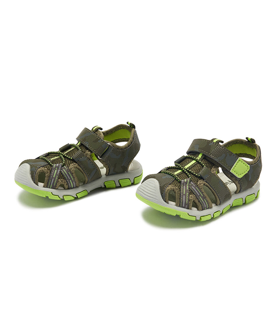 Sandalia infantil (20 a 25) outdoor army