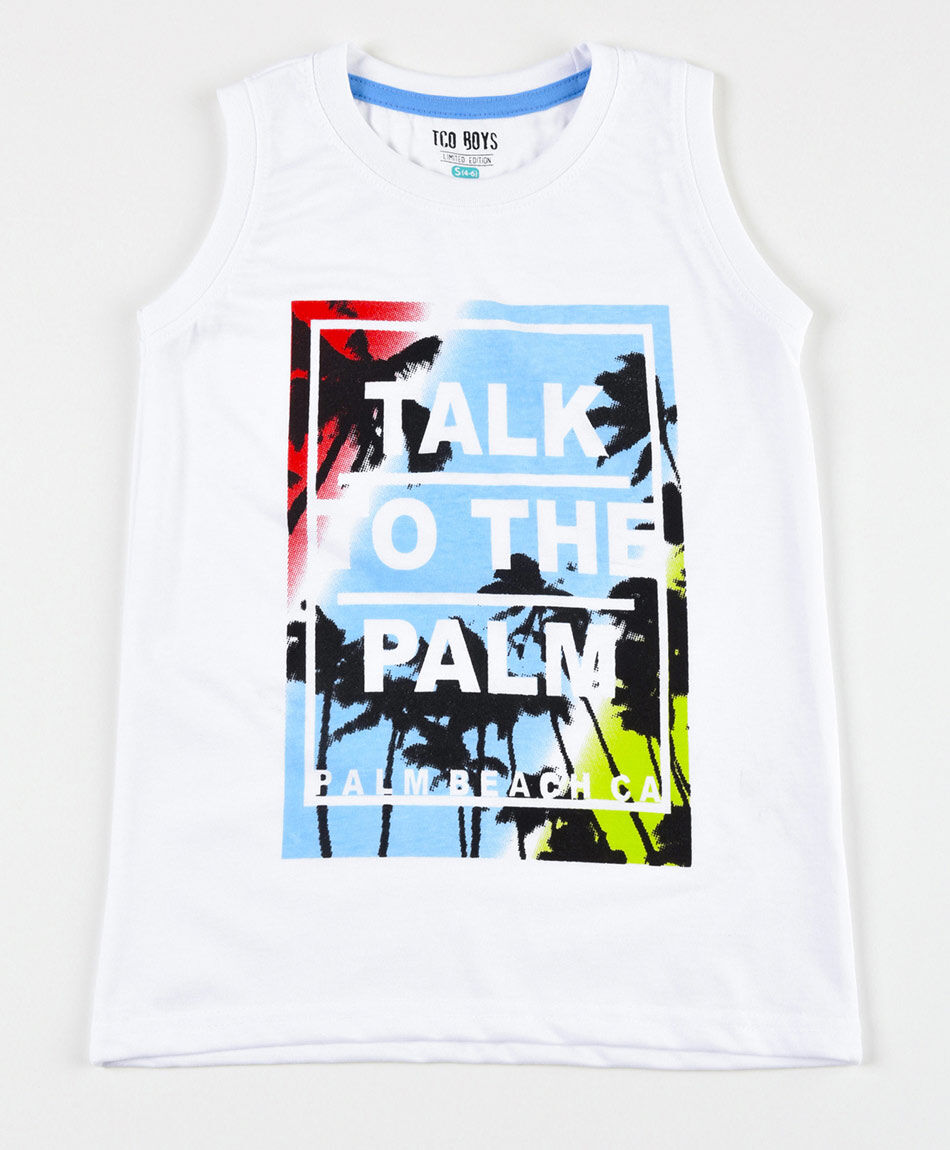 Polera niño playa