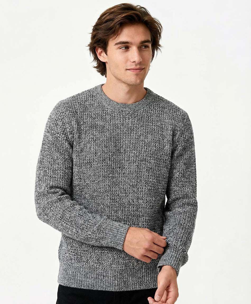 Sweater hombre cuello redondo pro