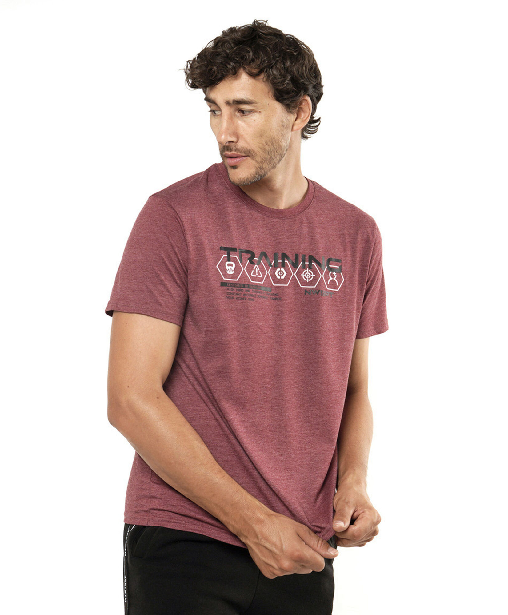 Polera deportiva hombre training Polera deportiva hombre training