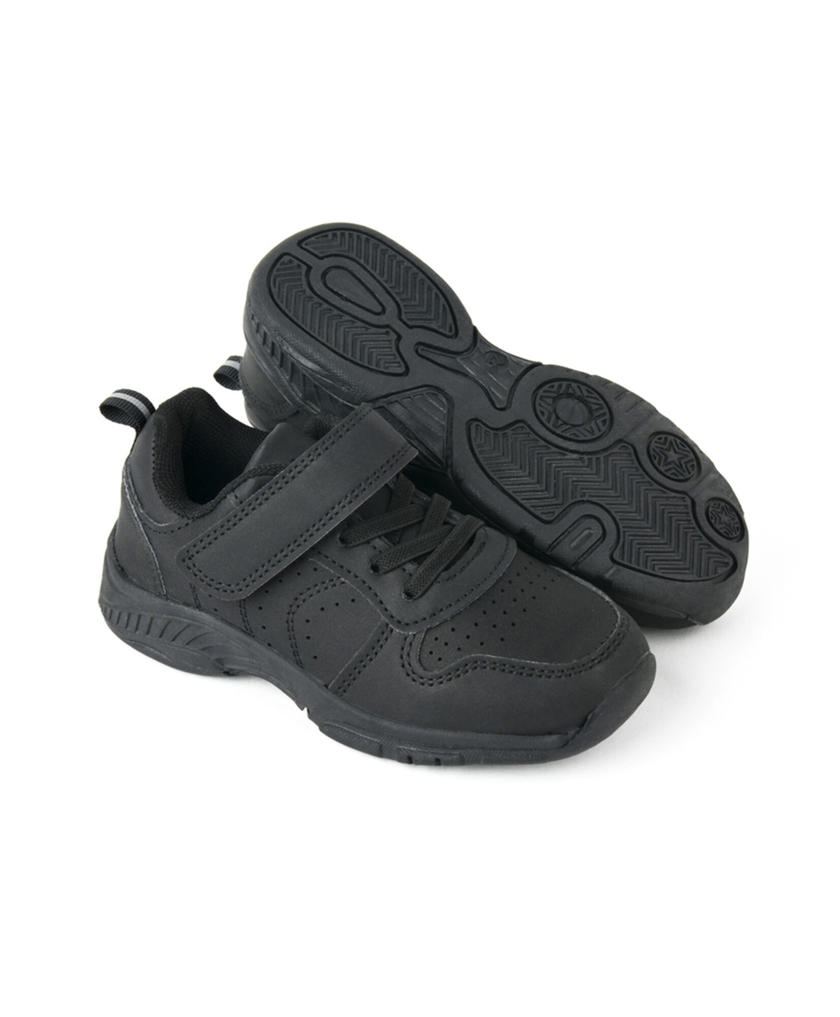 Zapatilla escolar (26 a 34) negra velcro Zapatilla escolar (26 a 34) negra velcro