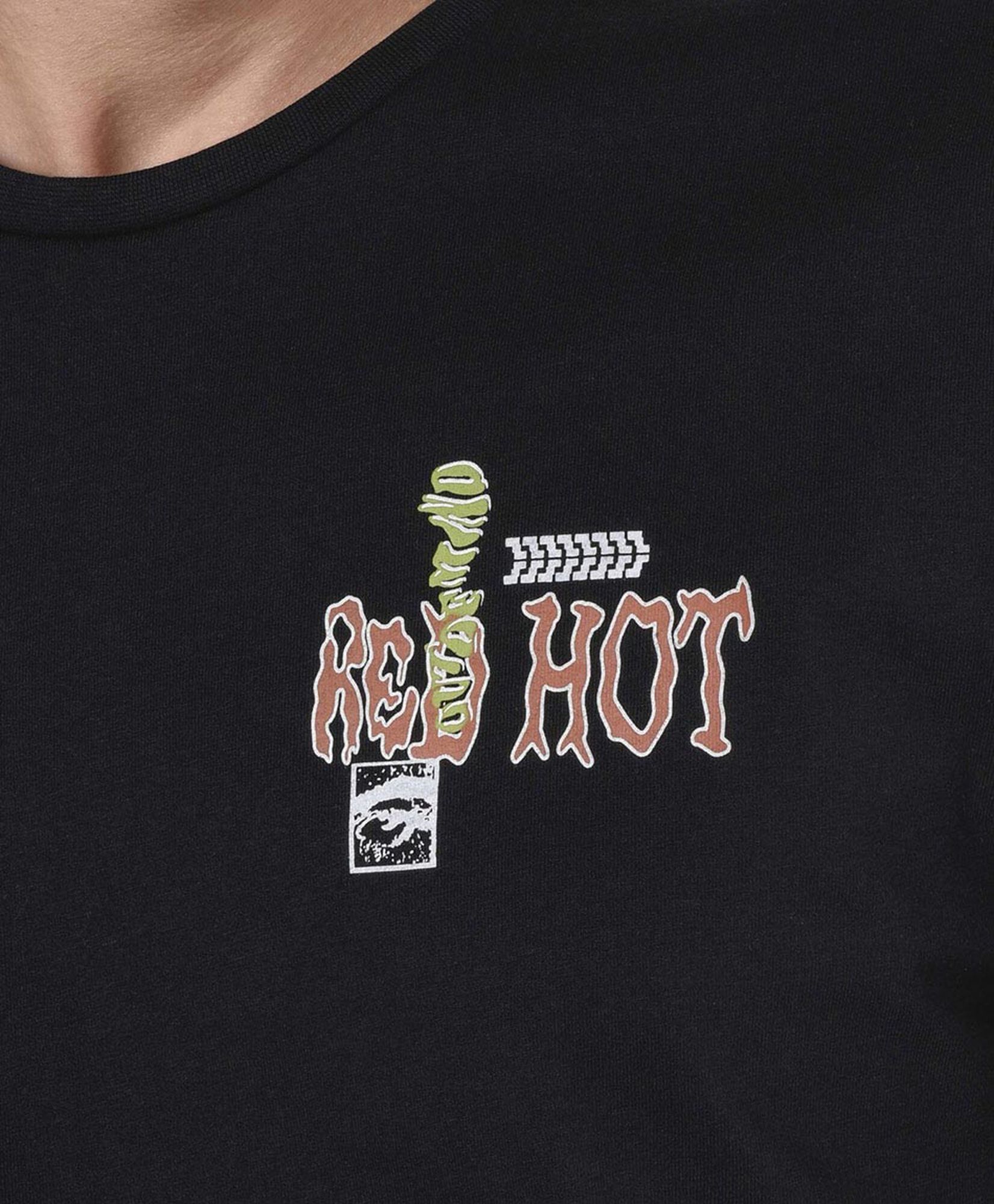Polera hombre doble estampado Polera hombre doble estampado