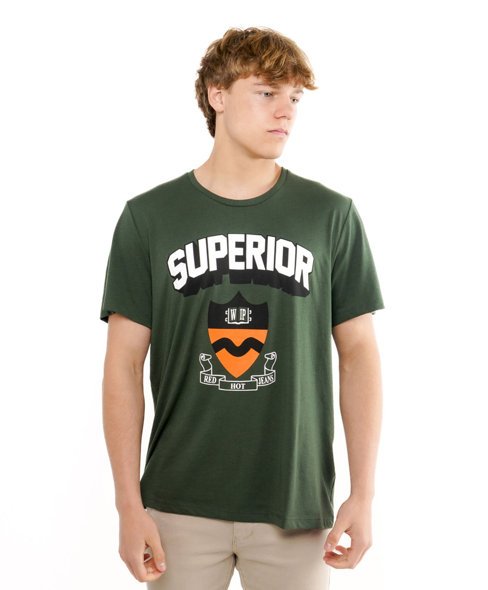 Polera hombre superior logo Polera hombre superior logo