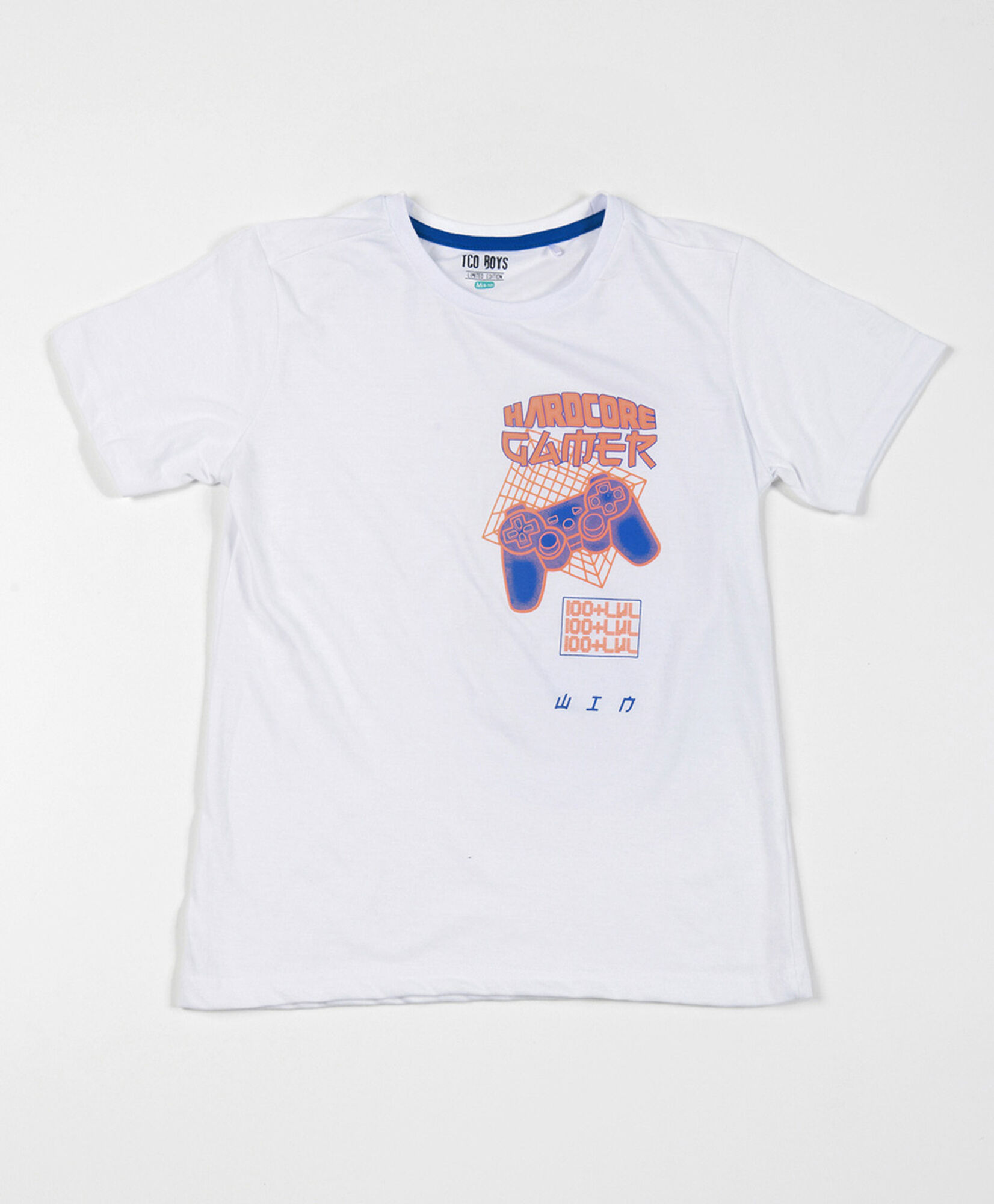 Polera niño print gamer Polera niño print gamer