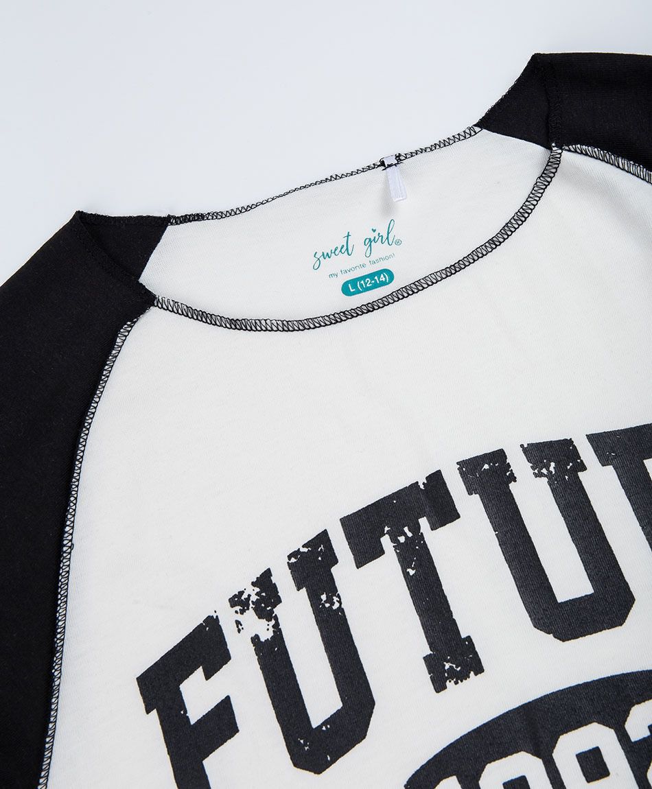 Polera ni&ntilde;a future legend negra