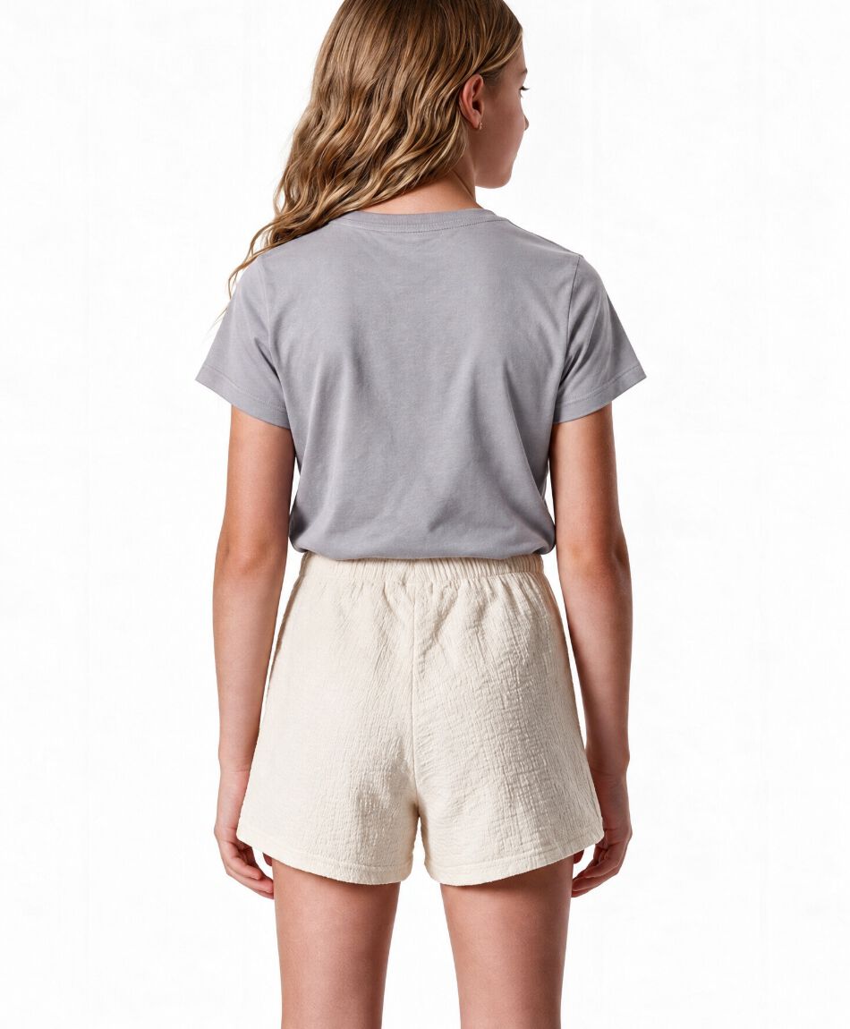 Falda ni&ntilde;a short vuelos