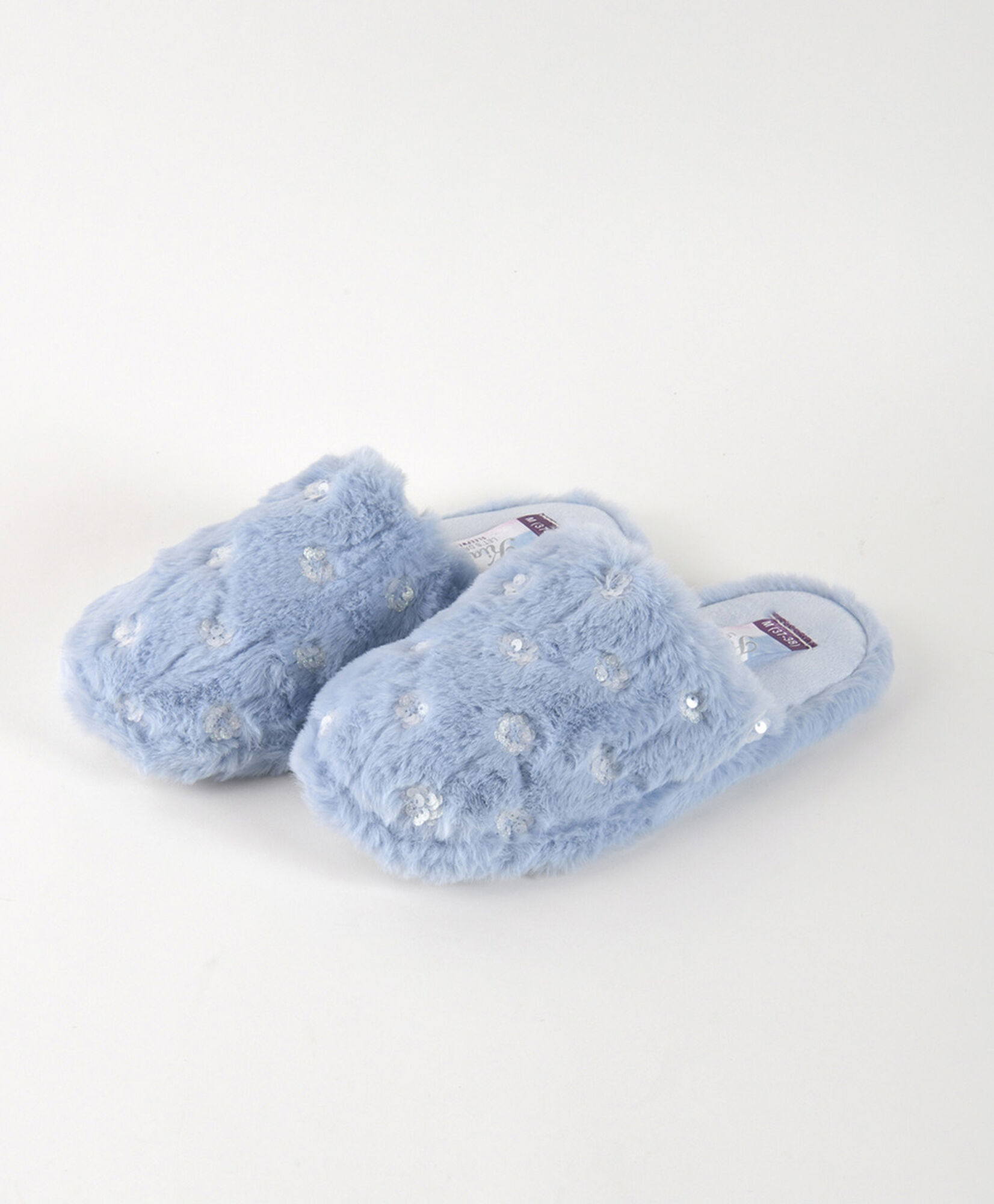 Pantuflas mujer brillante Pantuflas mujer brillante