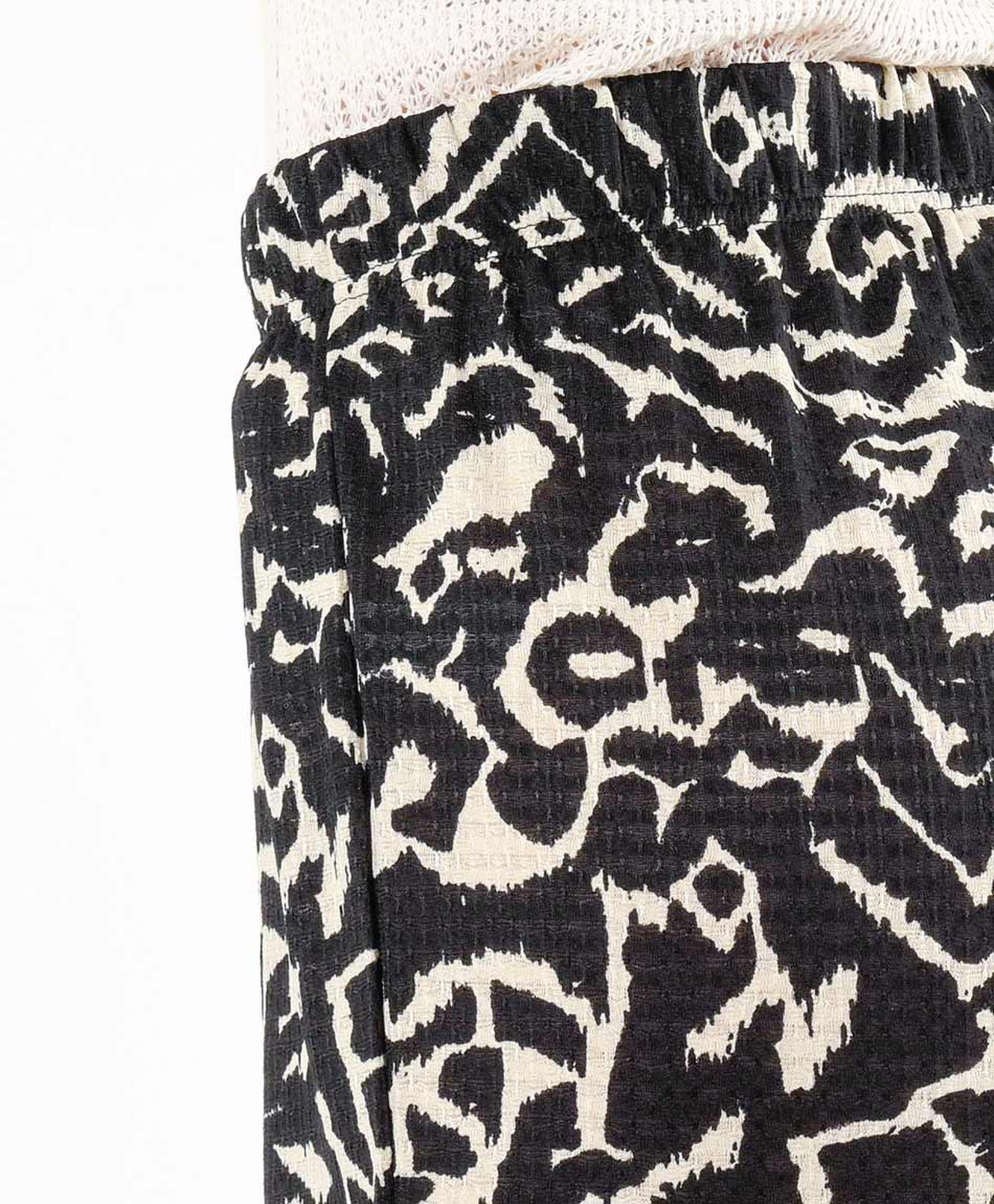 Pantalón mujer print texturizado Pantalón mujer print texturizado