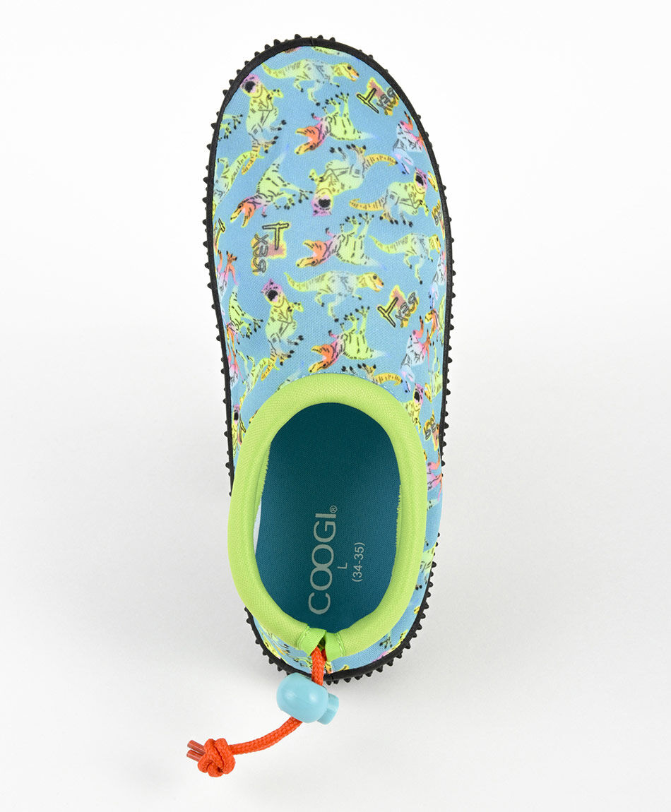 Zapato de agua ni&ntilde;o estampado dinosaurios