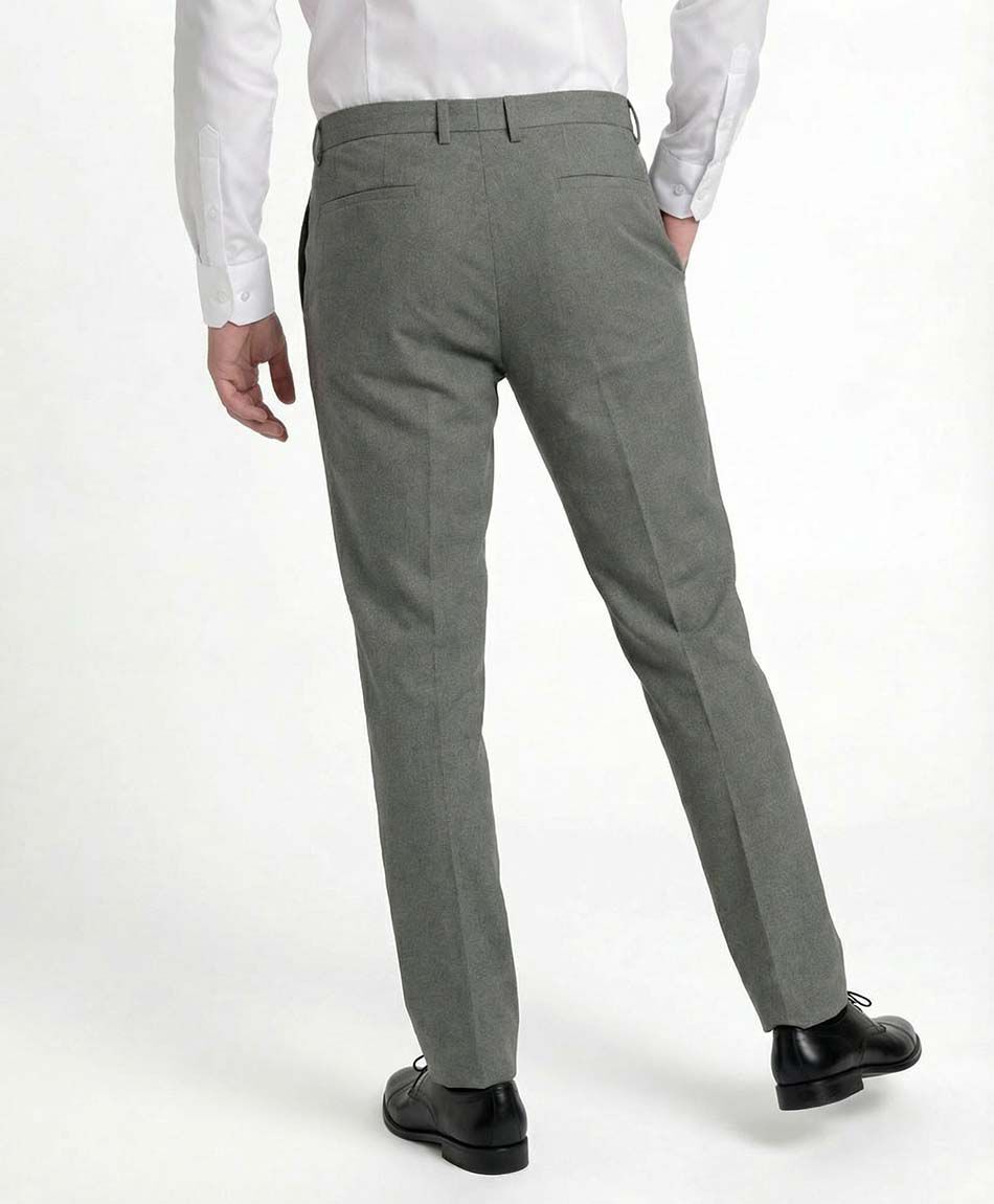 Pantal&oacute;n escolar cl&aacute;sico gris