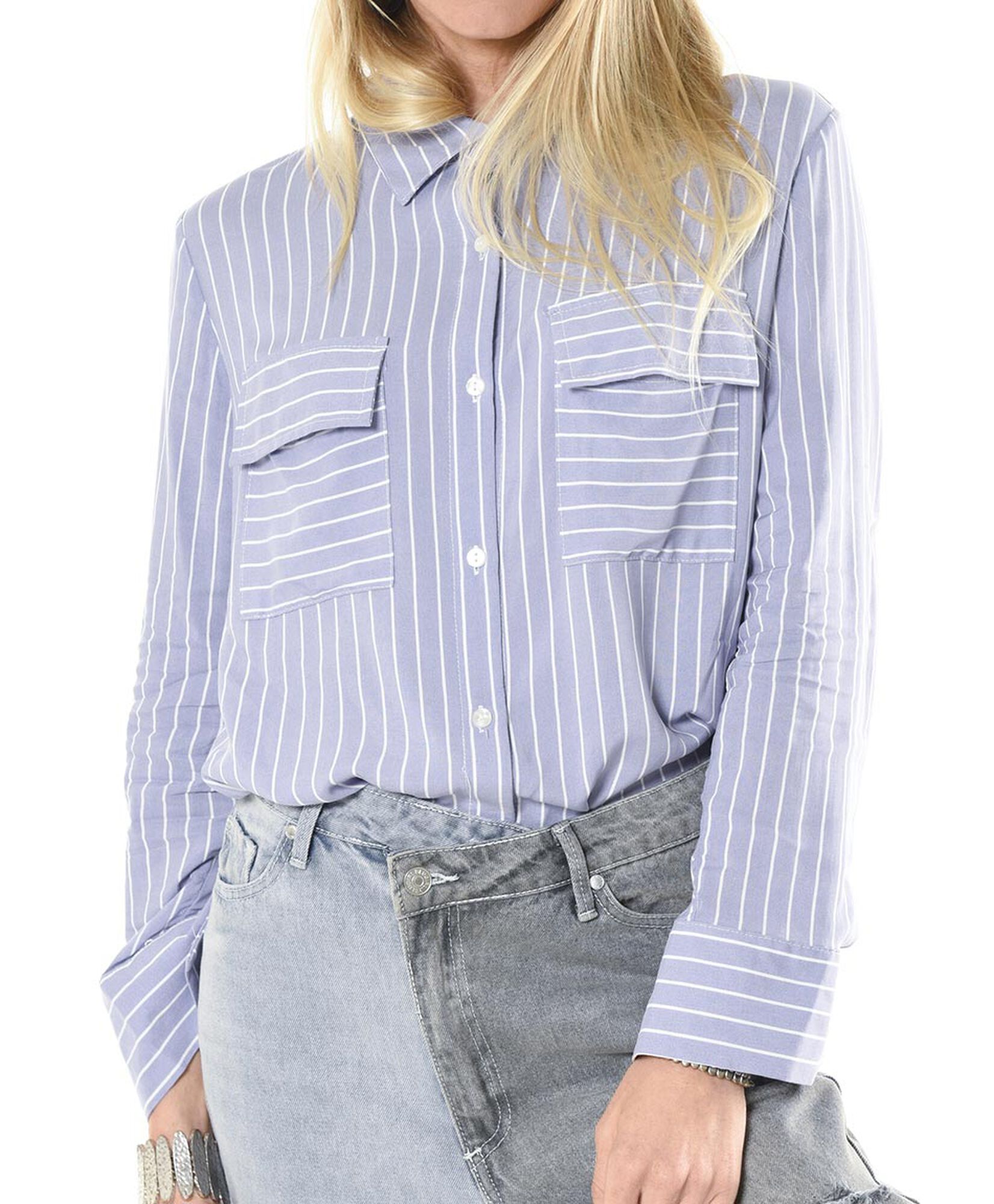 Blusa over listas Blusa over listas