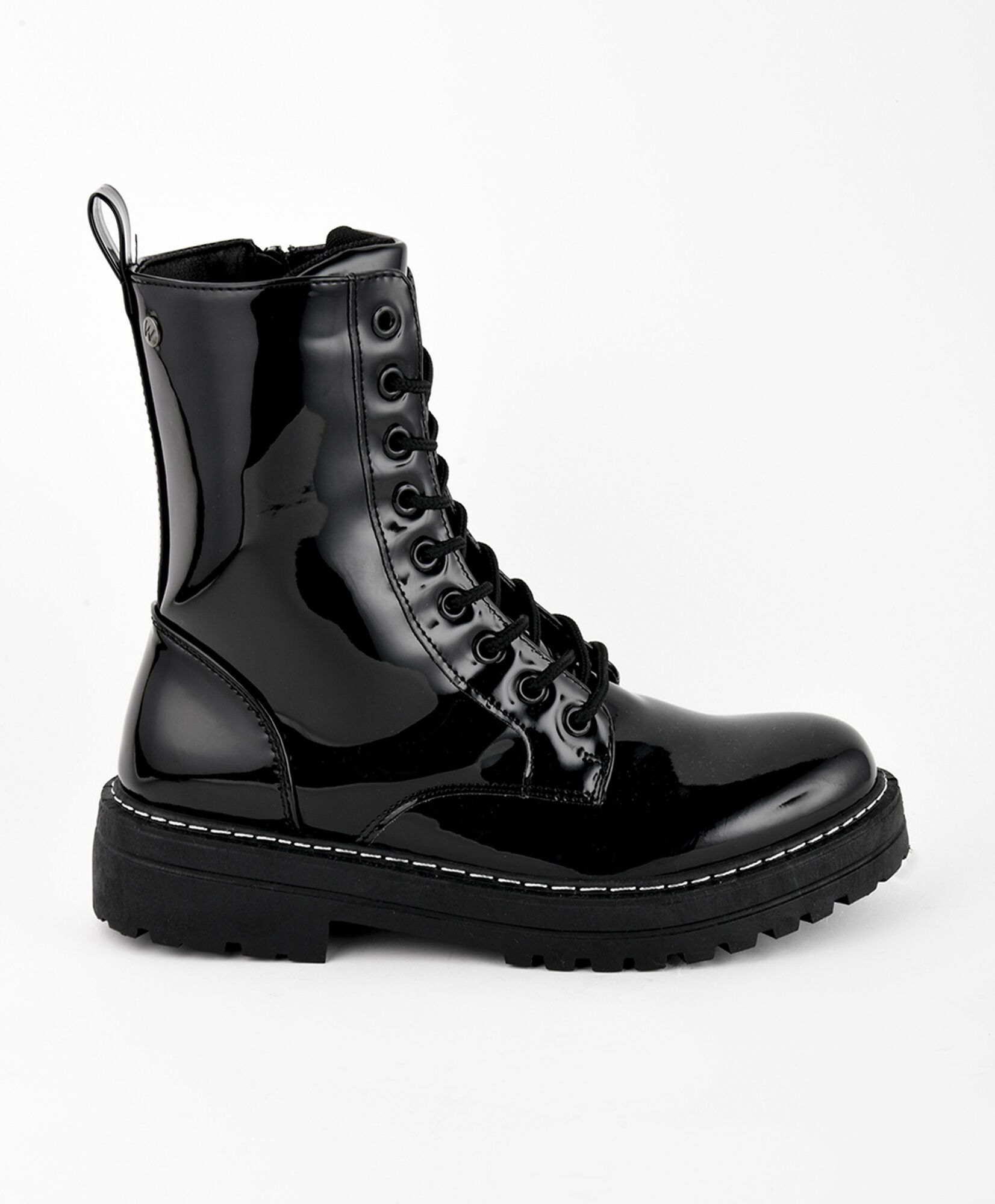 Bototo mujer cordones brillante Bototo mujer cordones brillante