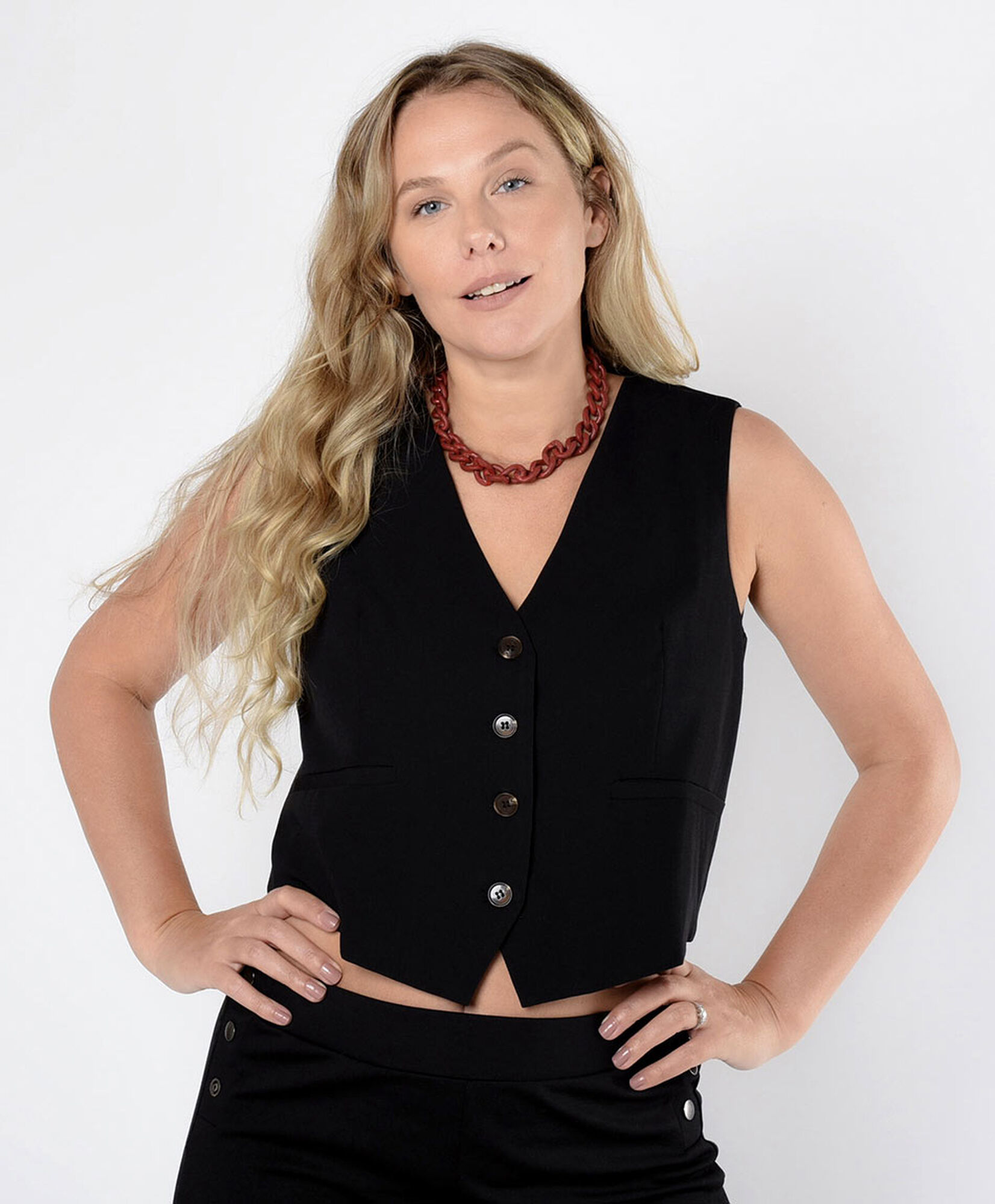 Vest mujer negro Vest mujer negro