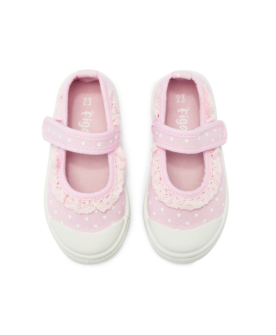 Zapato infantil (20 a 25) mafalda puntos