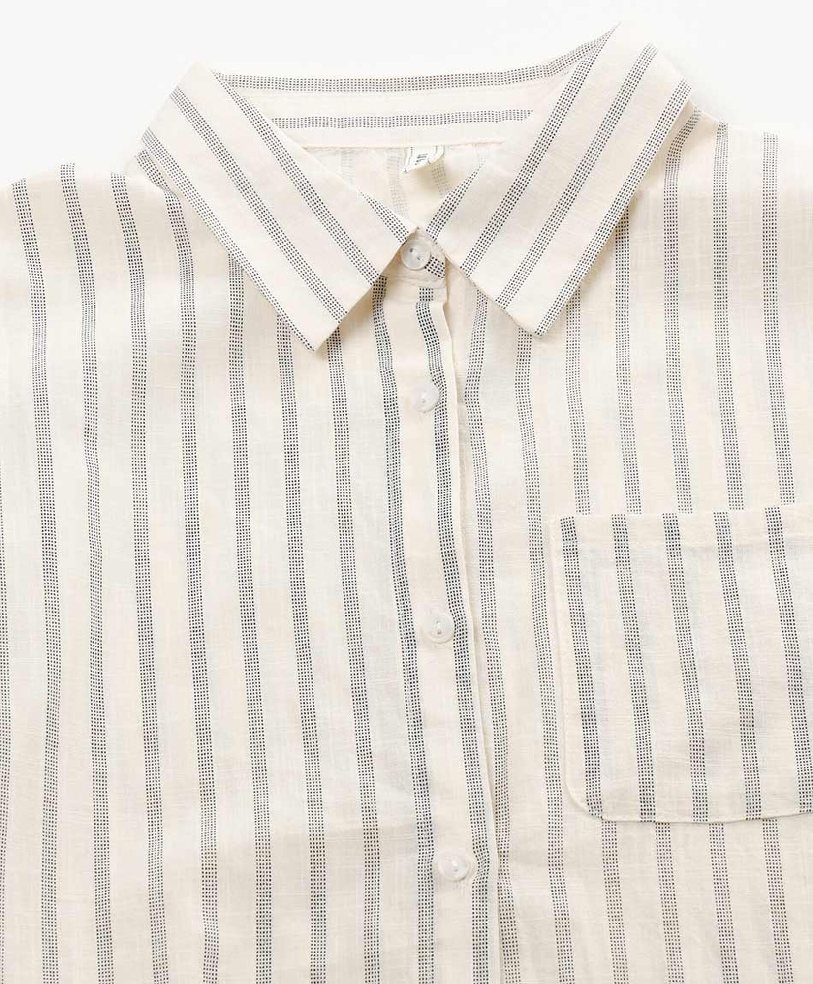 Blusa mujer líneas bolsillo Blusa mujer líneas bolsillo