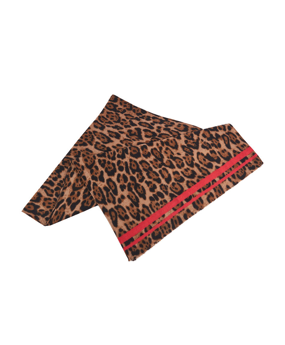 Ruana mujer lookanimal print