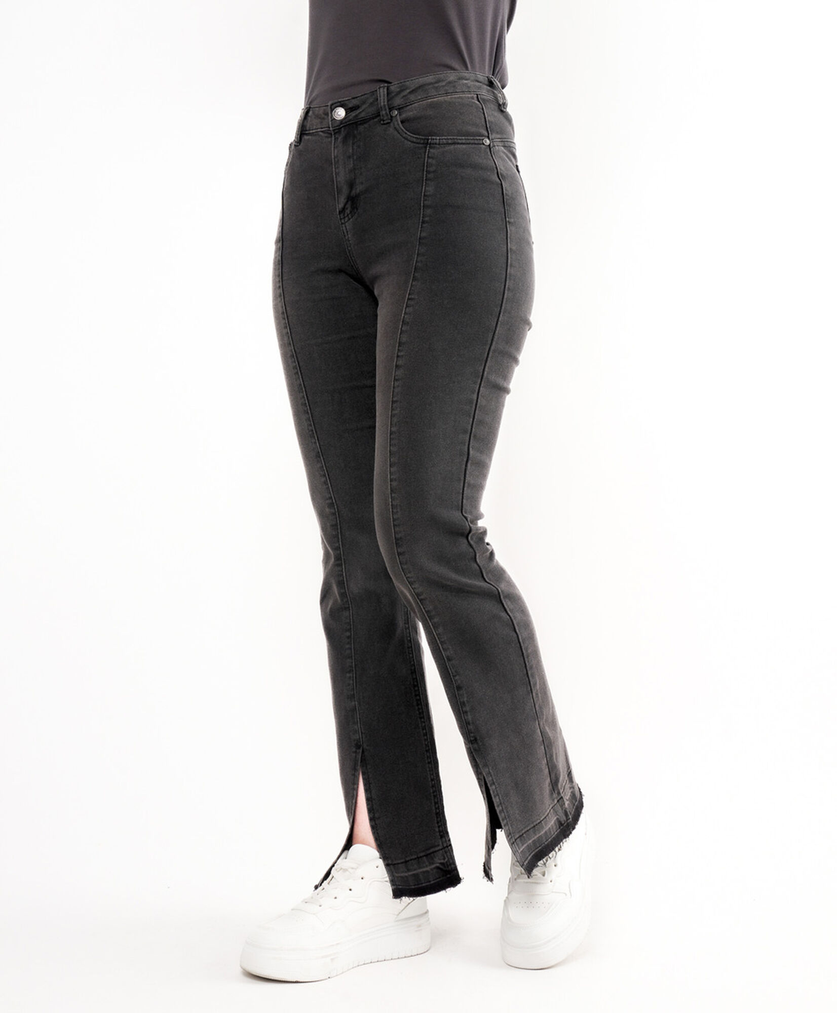 Jeans mujer basta doble abierta flare Jeans mujer basta doble abierta flare