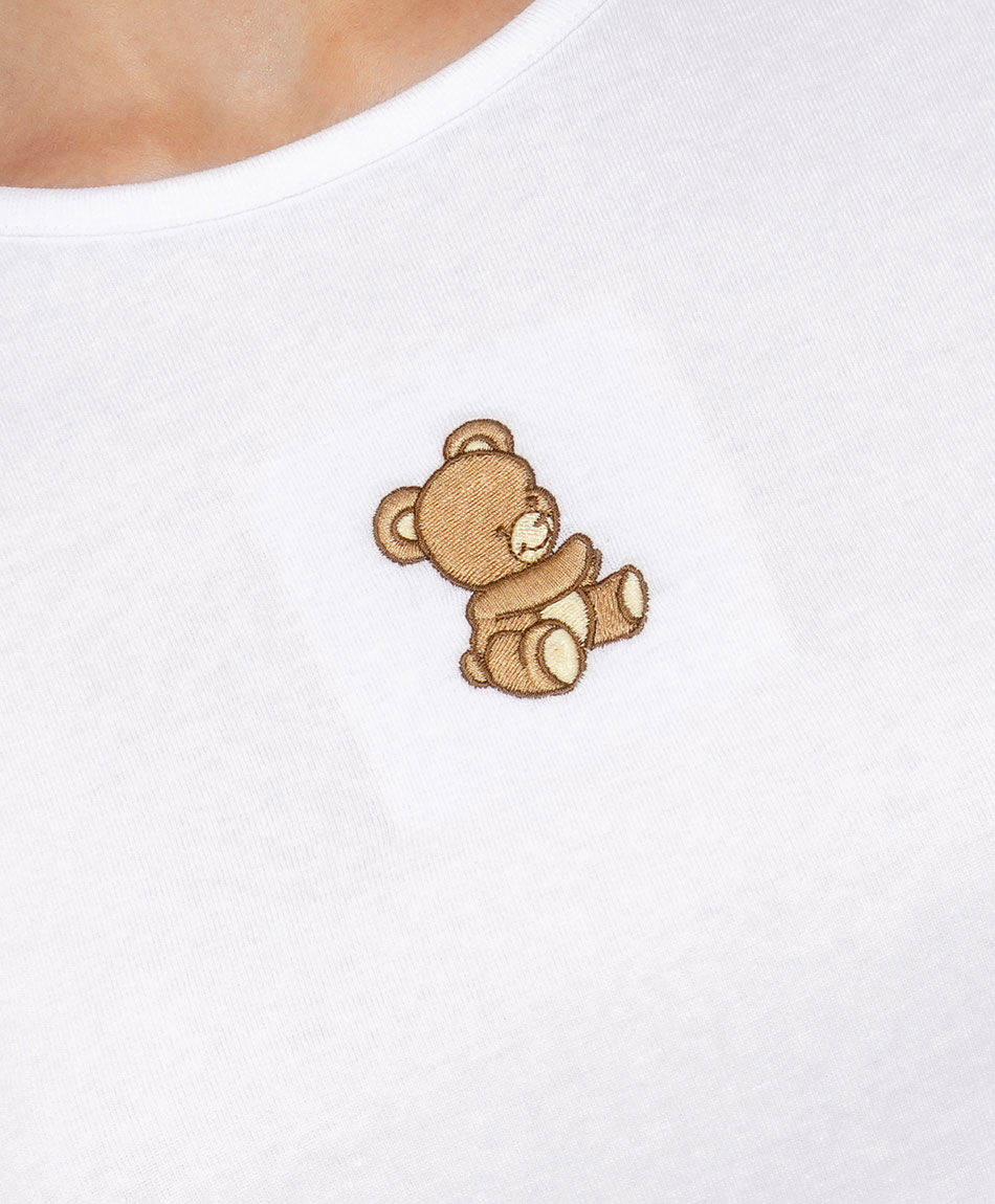 Polera mujer estampada osito