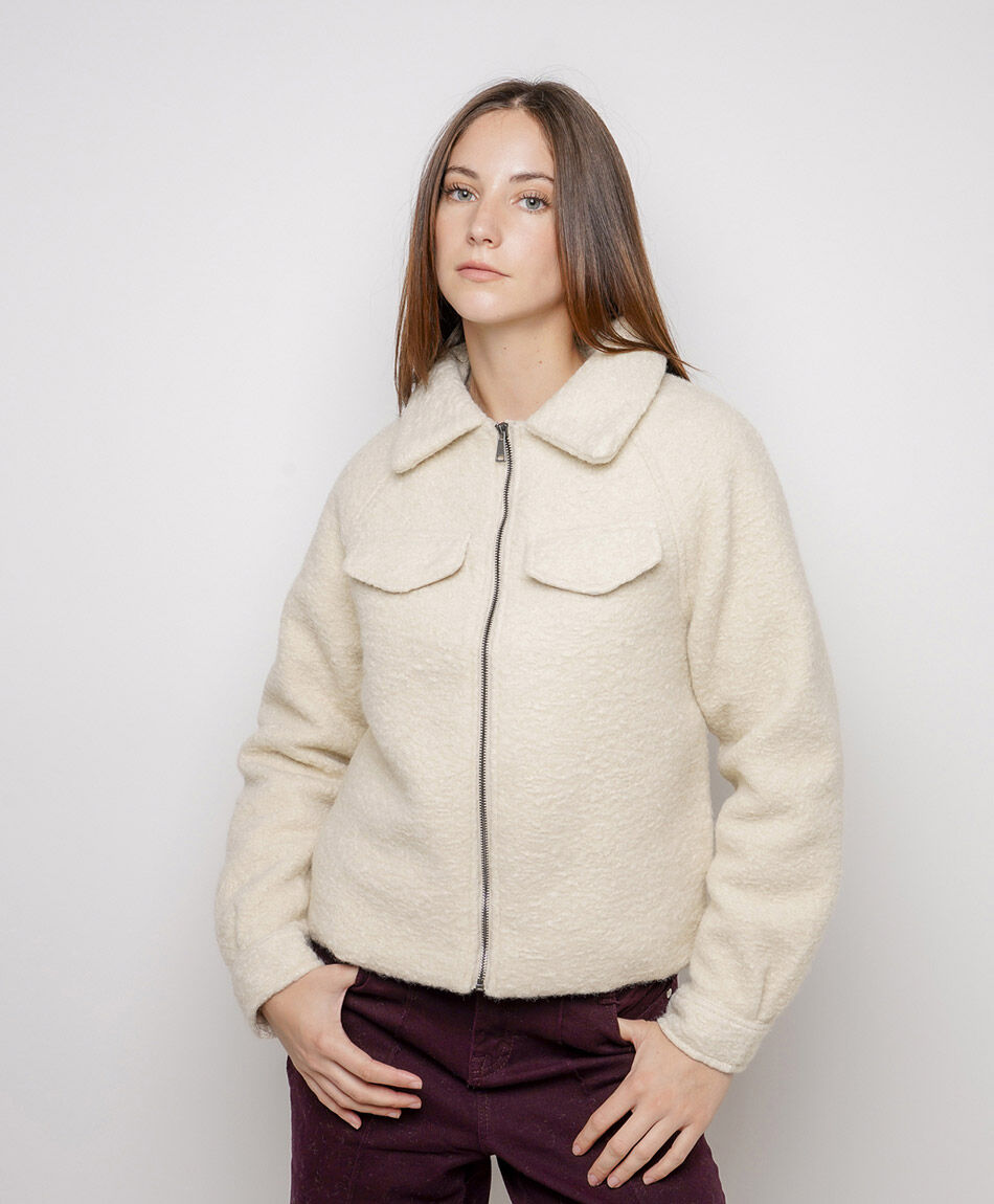 Chaqueta mujer bolsillos invierno