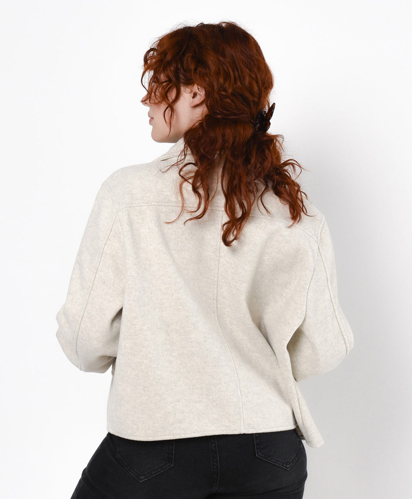 Chaqueta mujer bolsillos cuadrados Chaqueta mujer bolsillos cuadrados