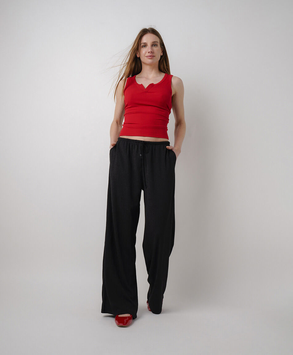 Pantal&oacute;n mujer textura