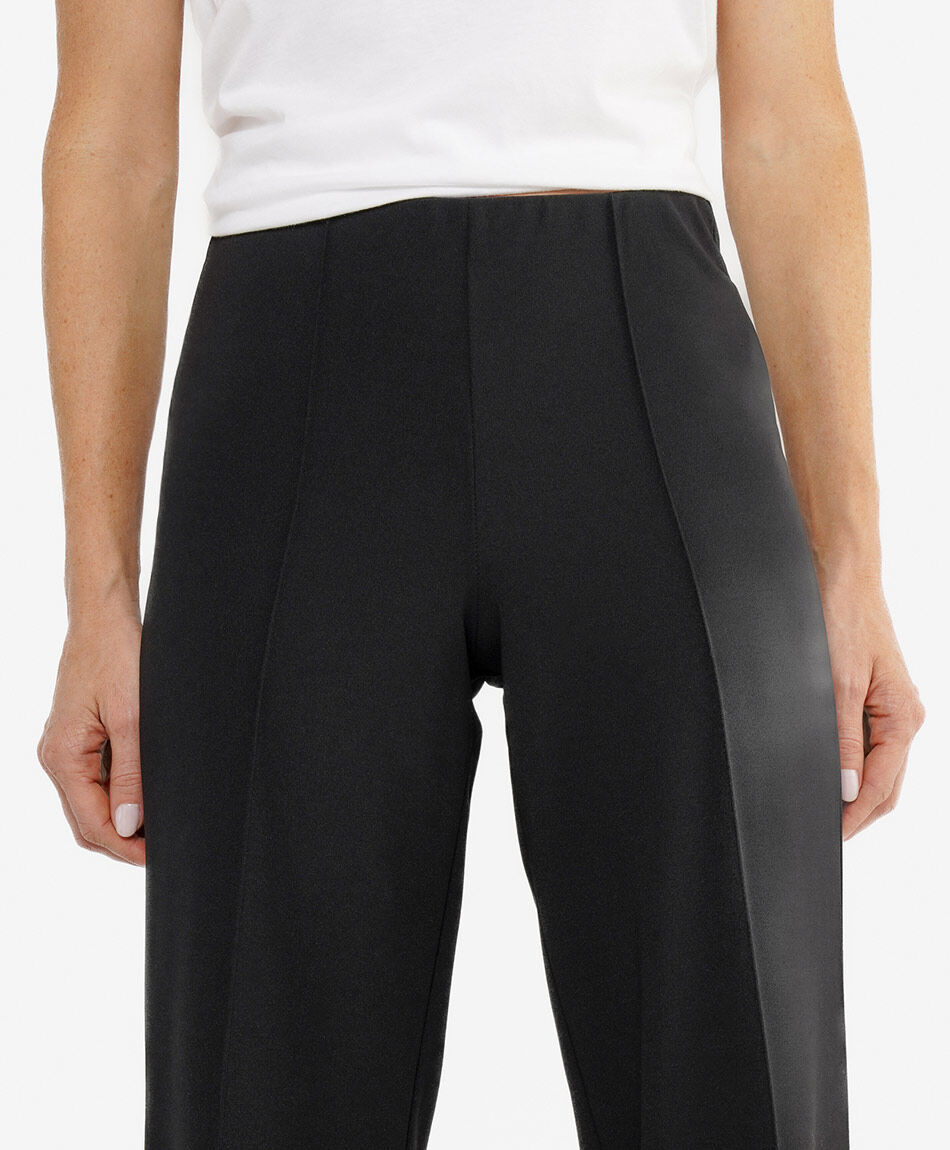 Pantal&oacute;n mujer botones en basta wide