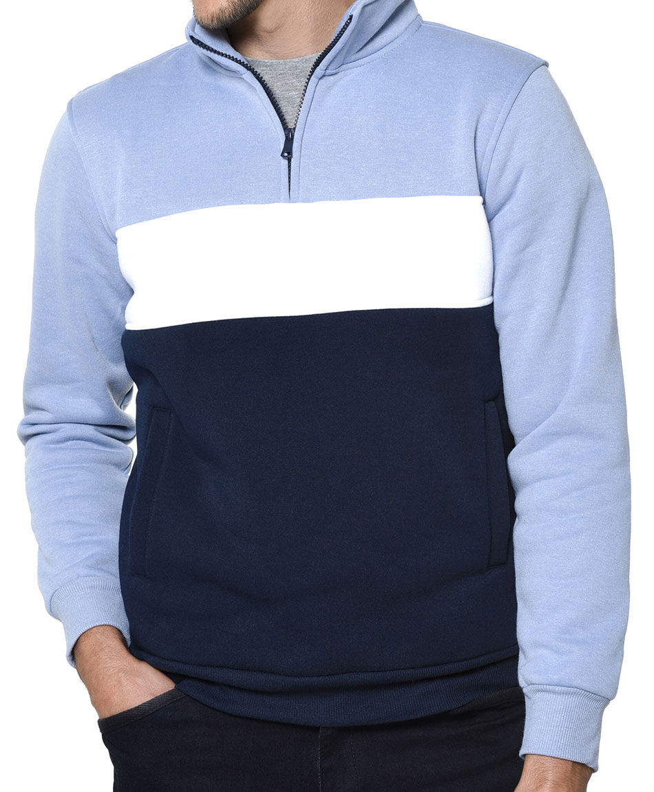 Poleron medio cierre