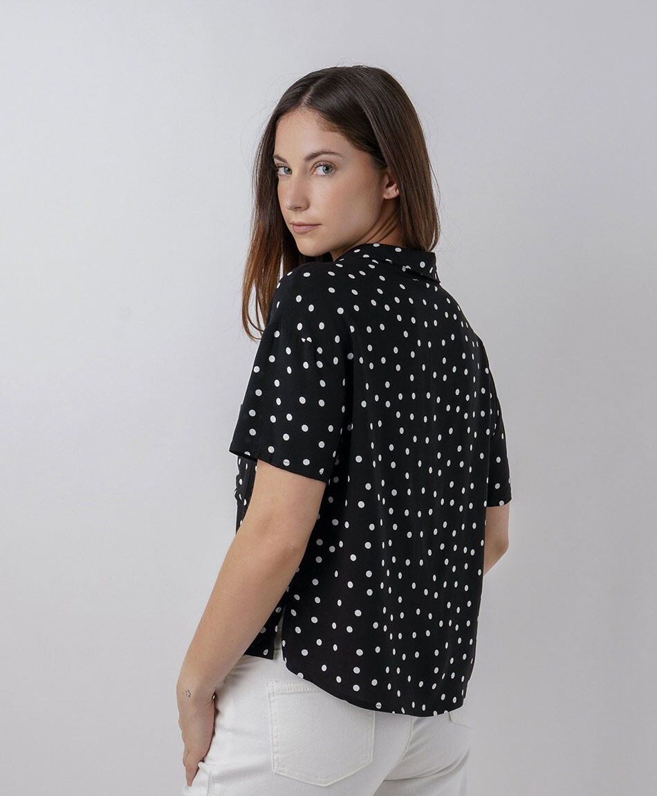 Blusa mujer lunares