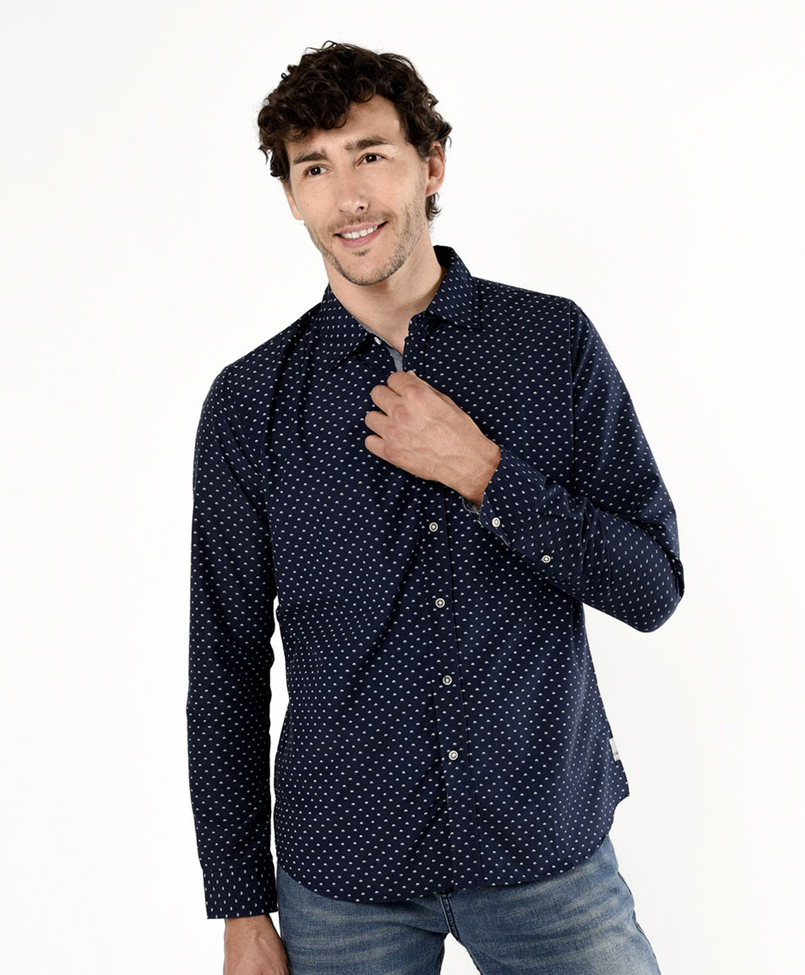 Camisa hombre puntos Camisa hombre puntos