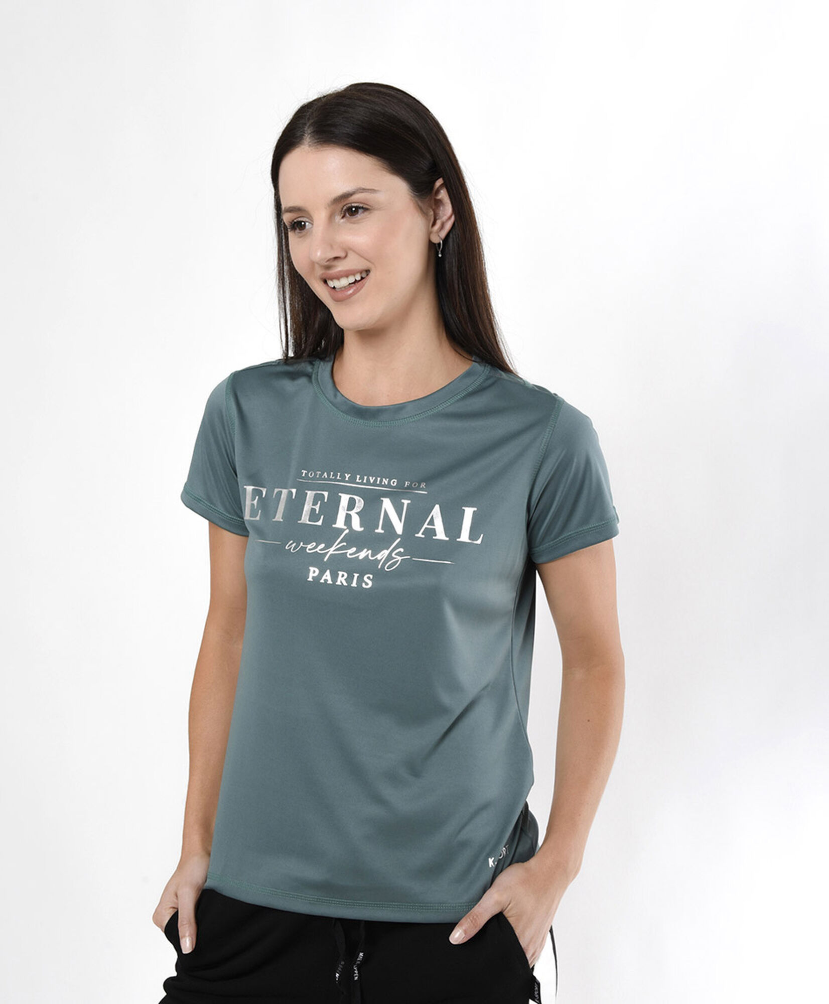 Polera deportiva mujer espalda mesh Polera deportiva mujer espalda mesh