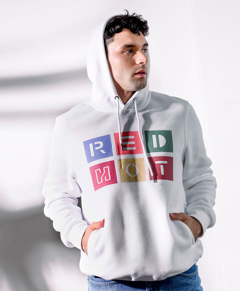 Poler&oacute;n hombre cuadros colores