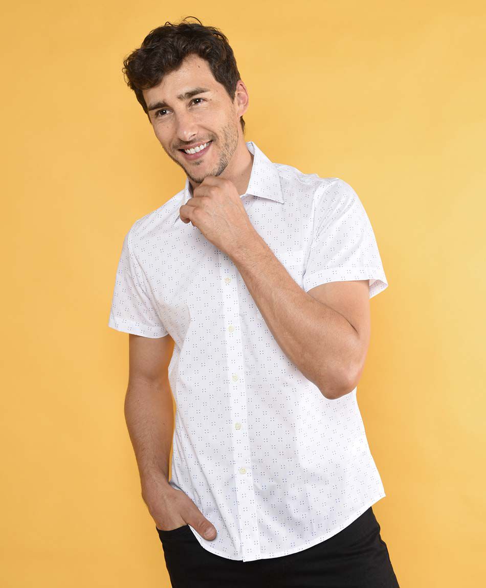 Camisa fantas&iacute;a manga corta