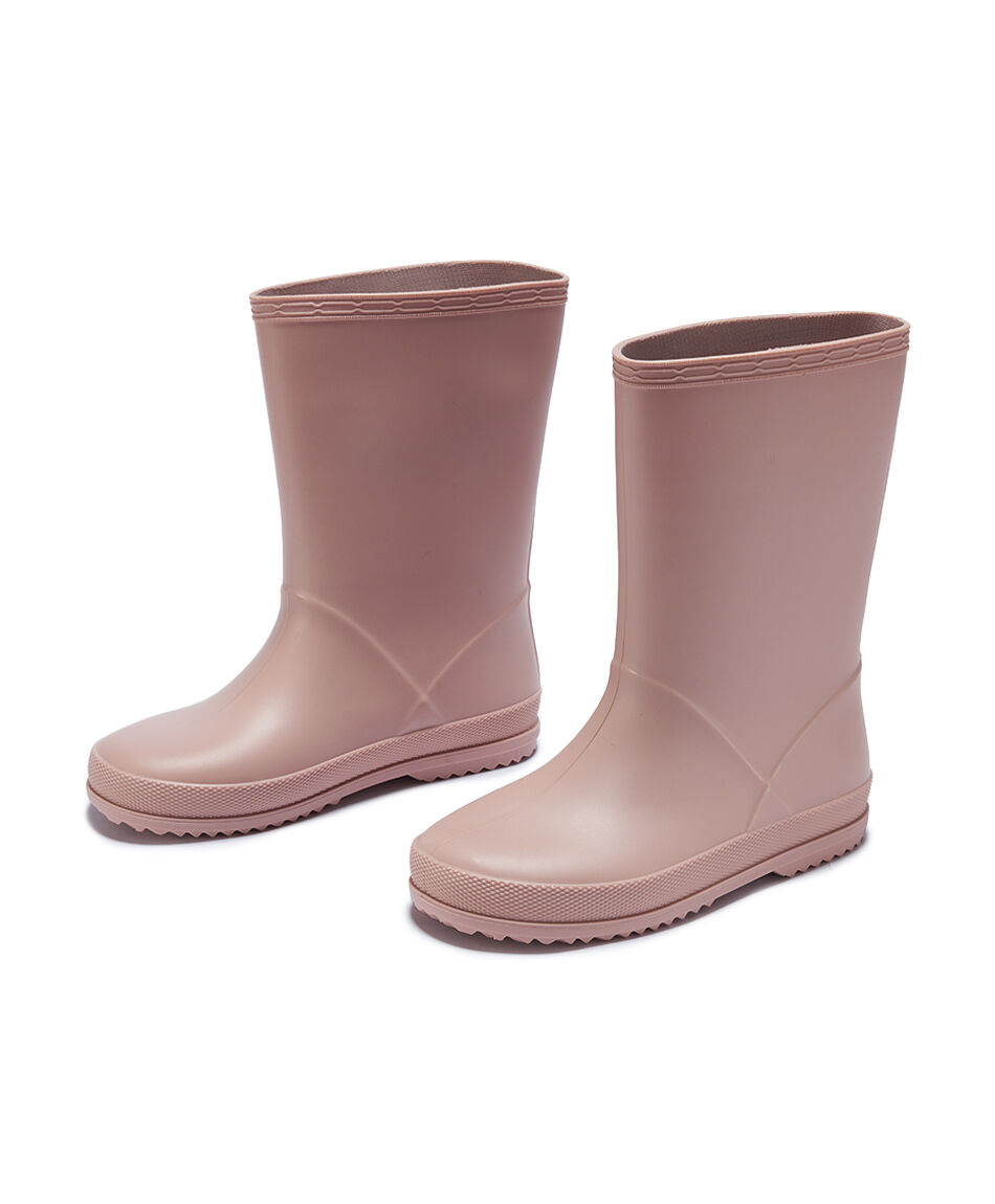 Bota infantil (25 a 36) agua rosado